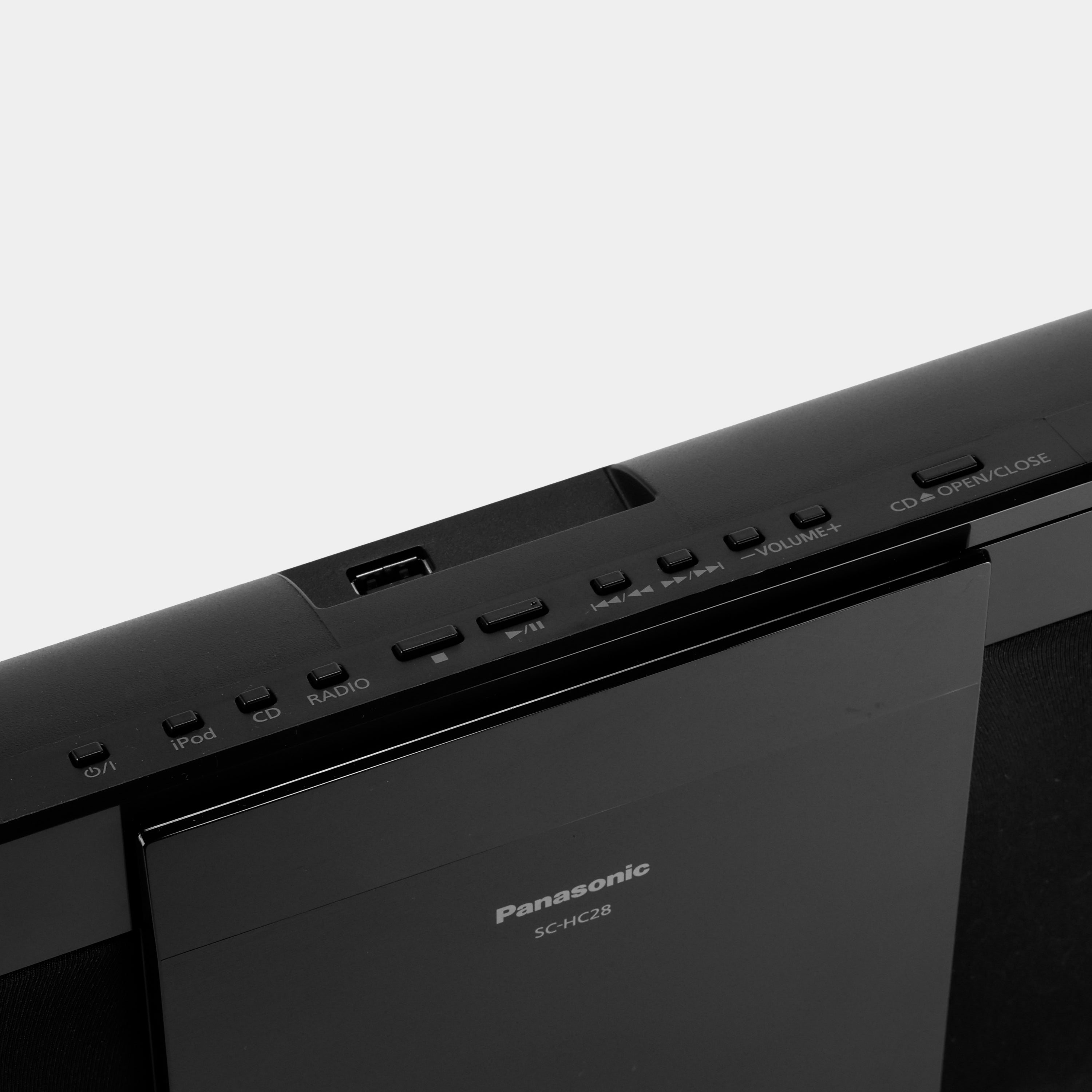 Panasonic SC-HC28 CD Player and iPod Dock – Retrospekt