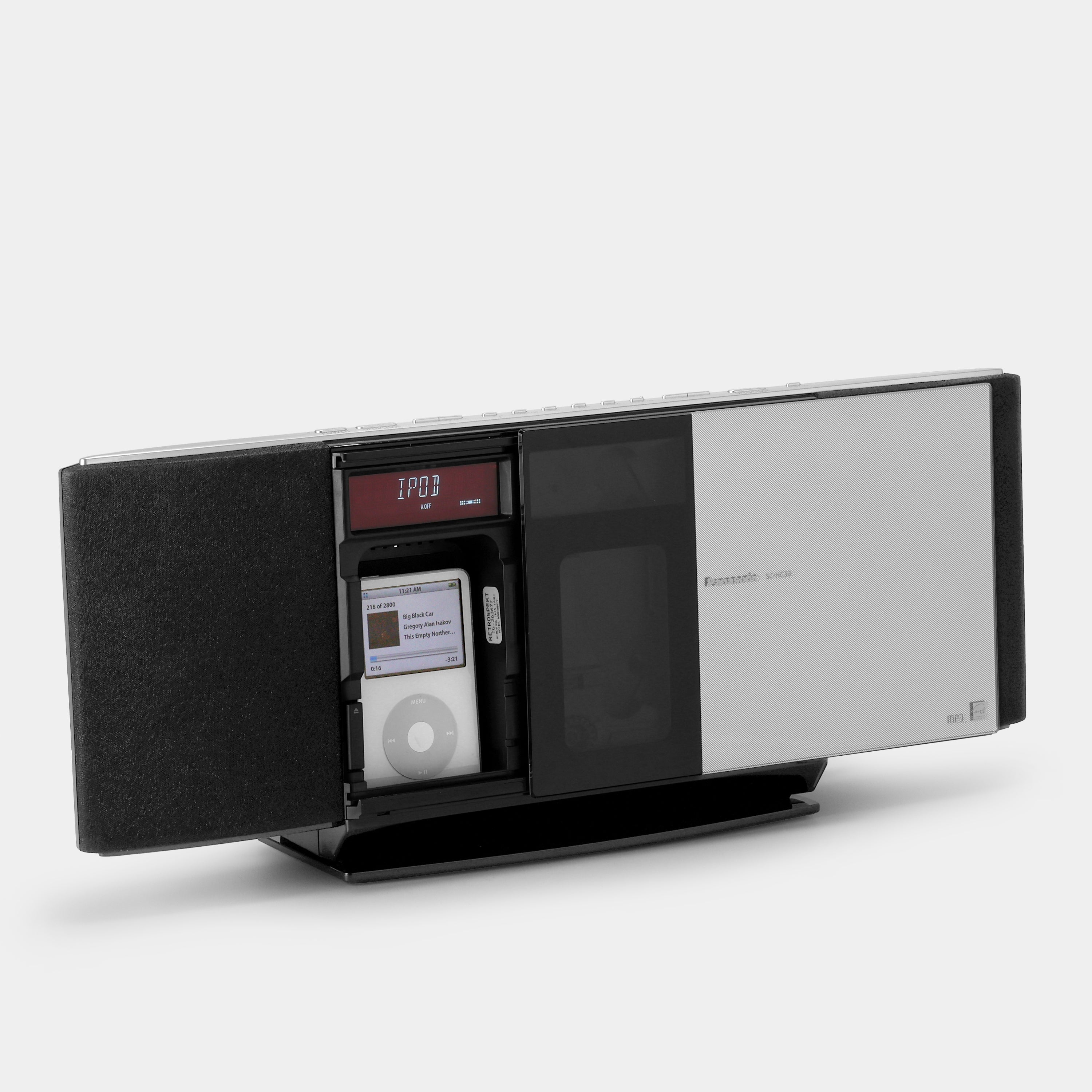 Panasonic SC-HC30 CD Player and iPod Dock – Retrospekt