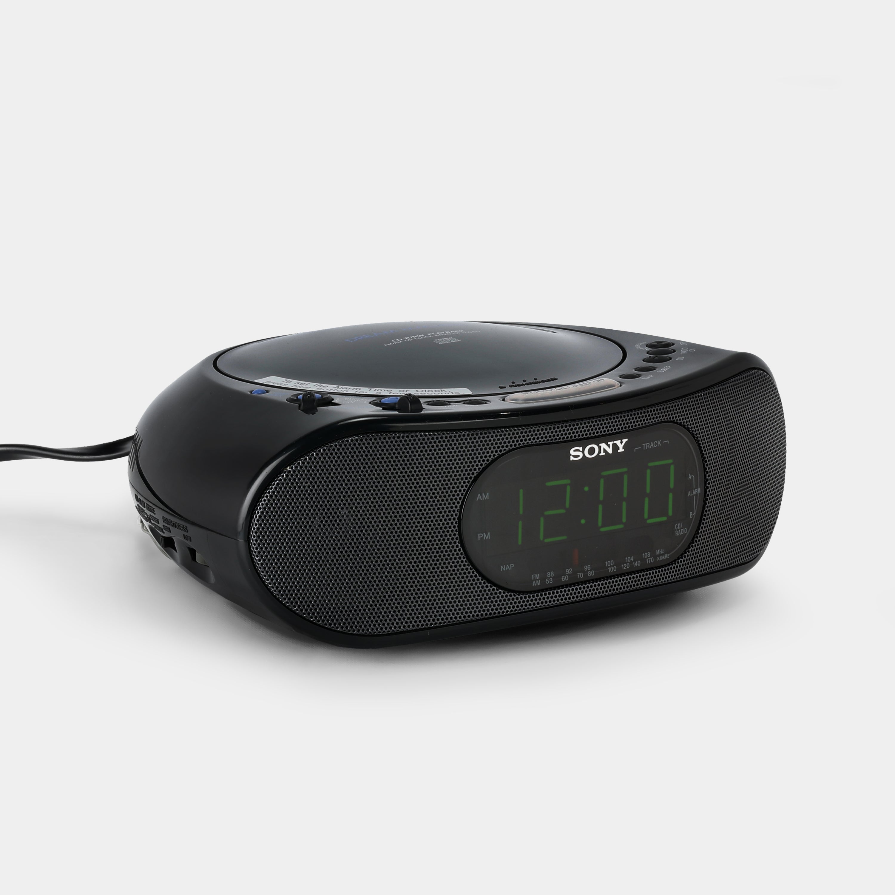 Sony Dream Machine ICF-CD837 Alarm Clock Radio and CD Player
