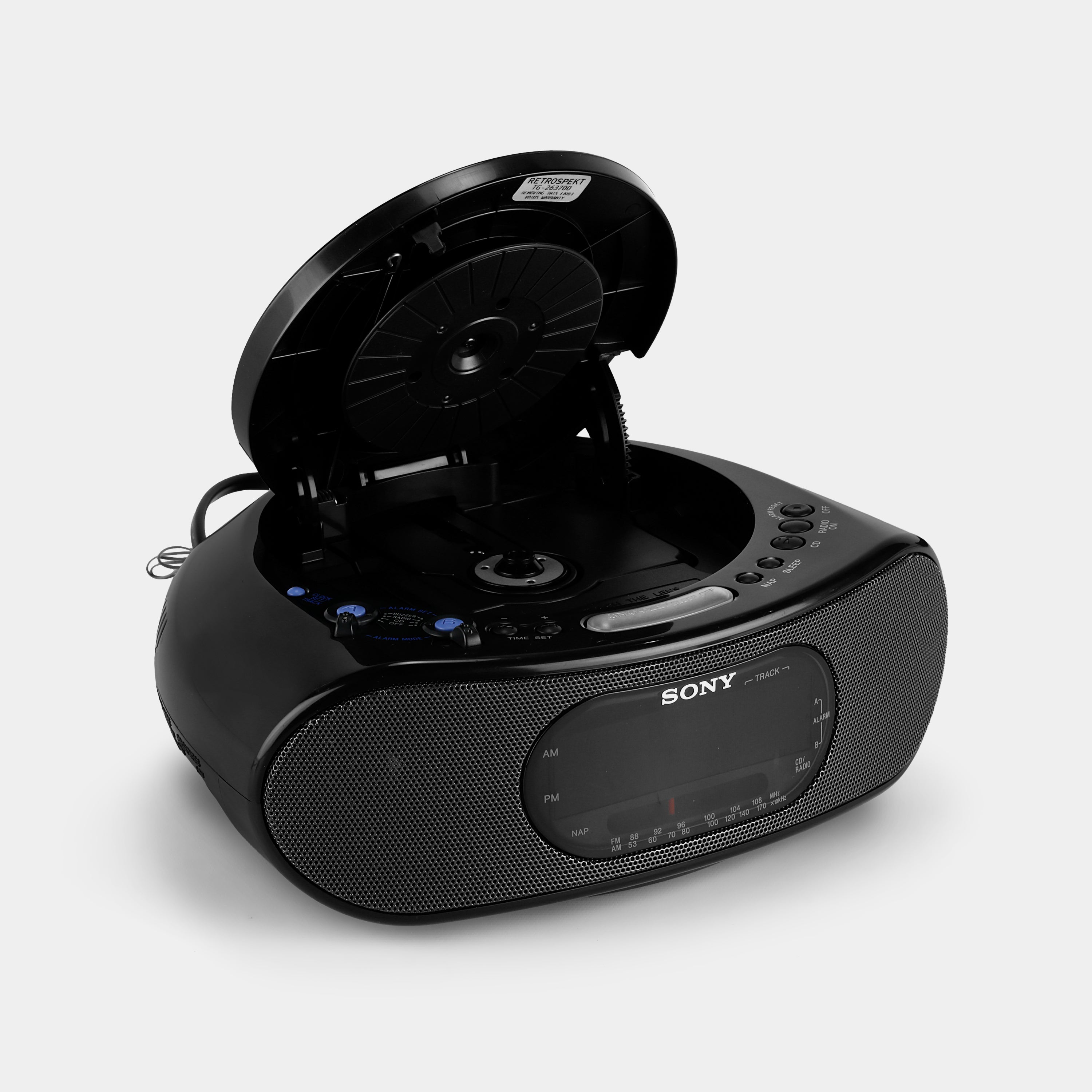 Sony Dream Machine ICF-CD837 Alarm Clock Radio and CD Player