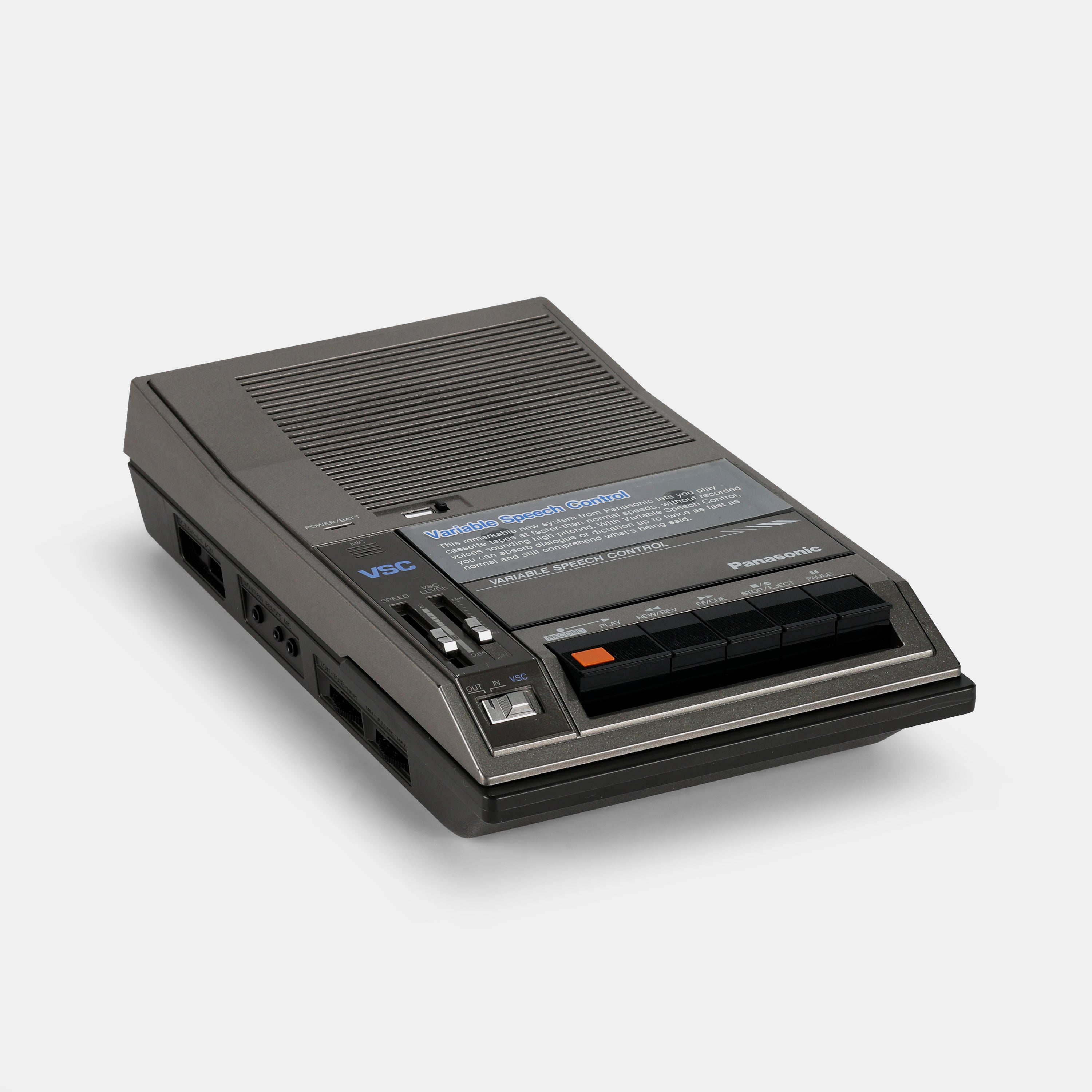 Panasonic RQ-2850 Variable Speech Control Cassette Recorder