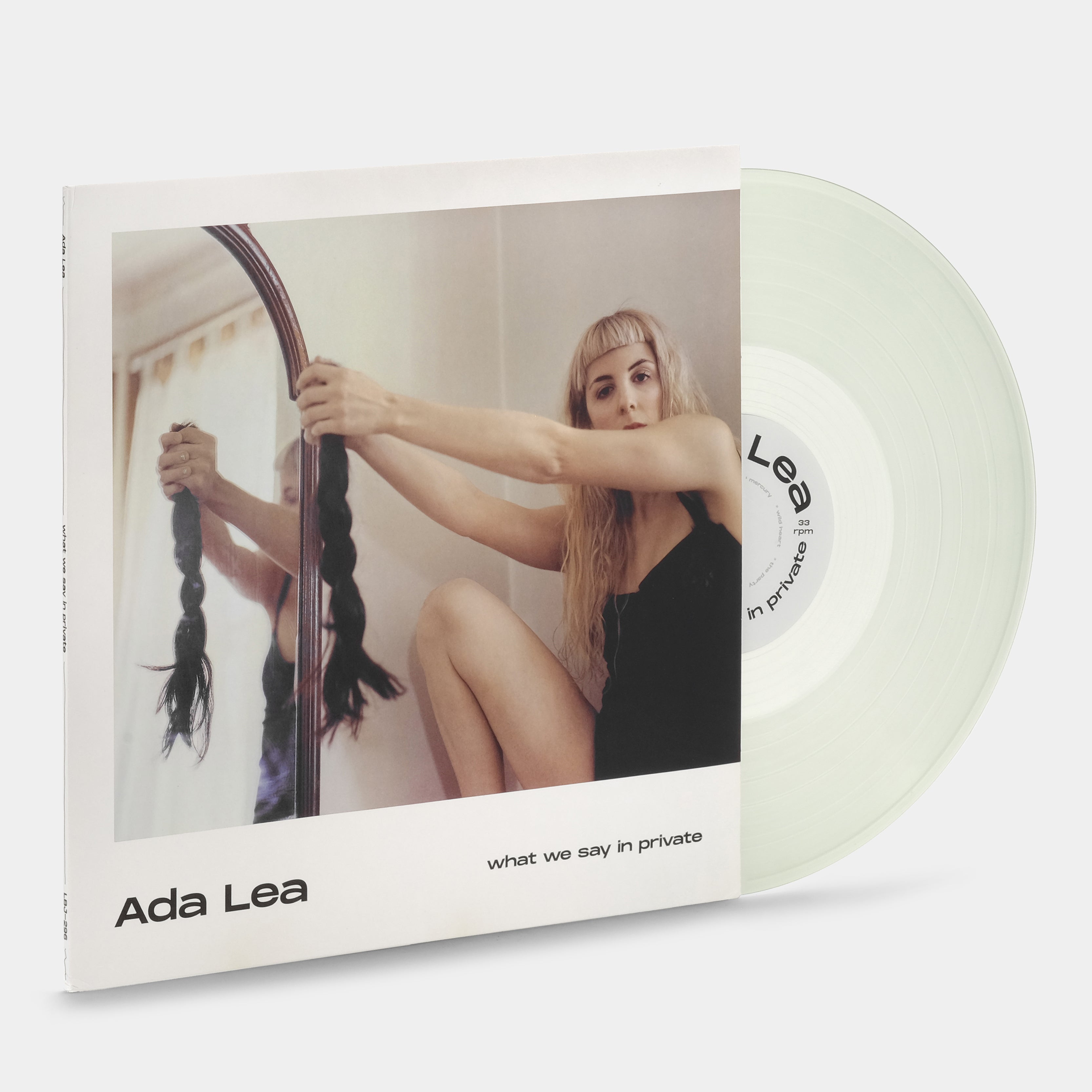 Ada Lea - What We Say In Private LP Coke Bottle Clear Vinyl Record