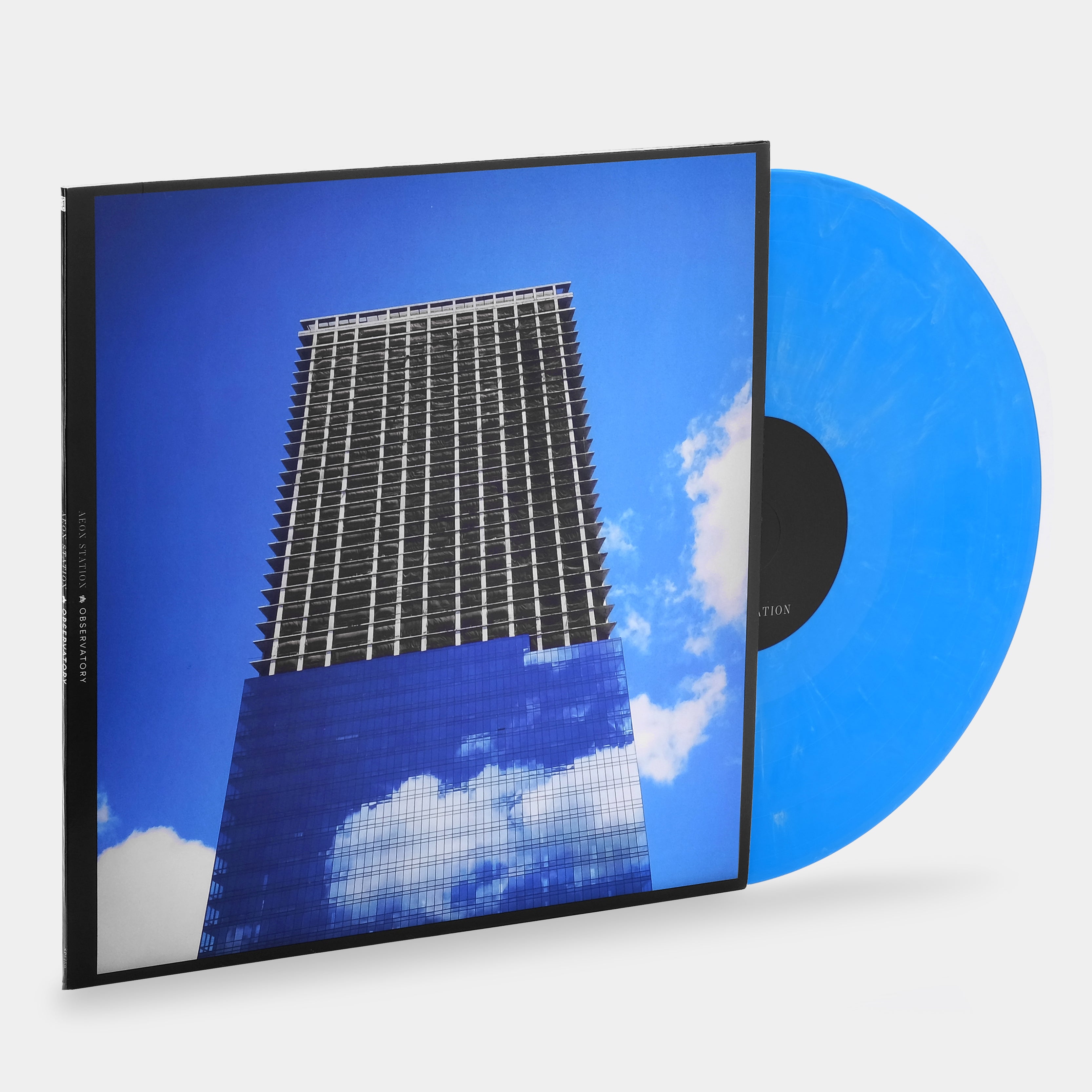 Aeon Station - Observatory LP Cloudy Blue Vinyl Record
