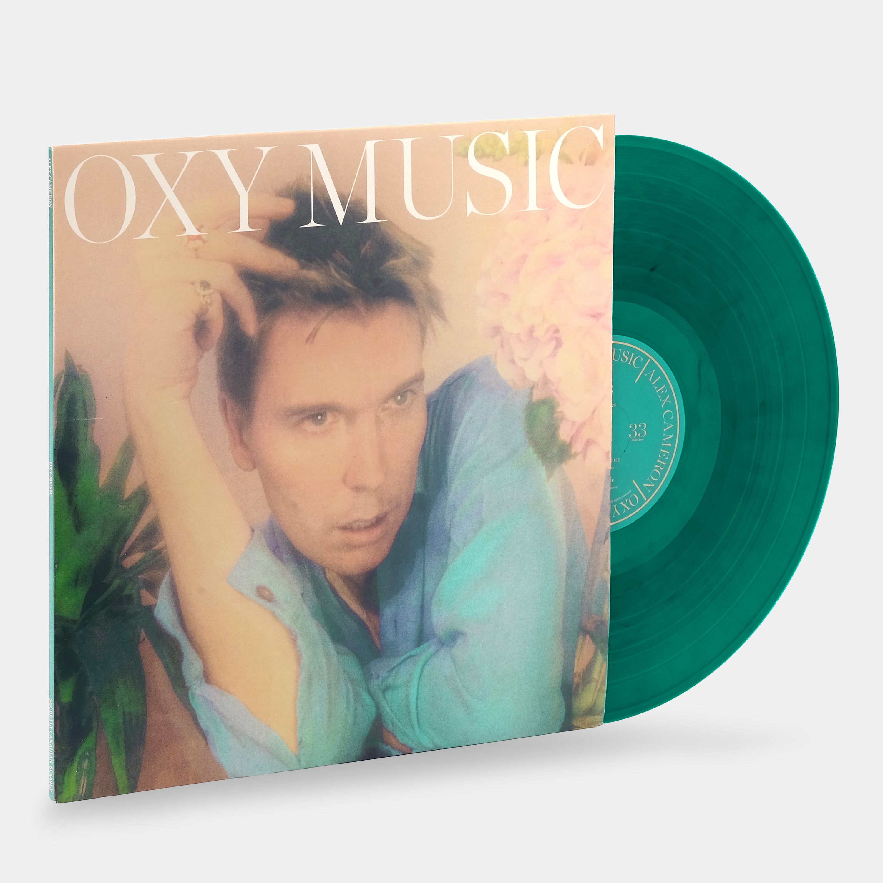 Alex Cameron - Oxy Music LP Clear Teal Vinyl Record