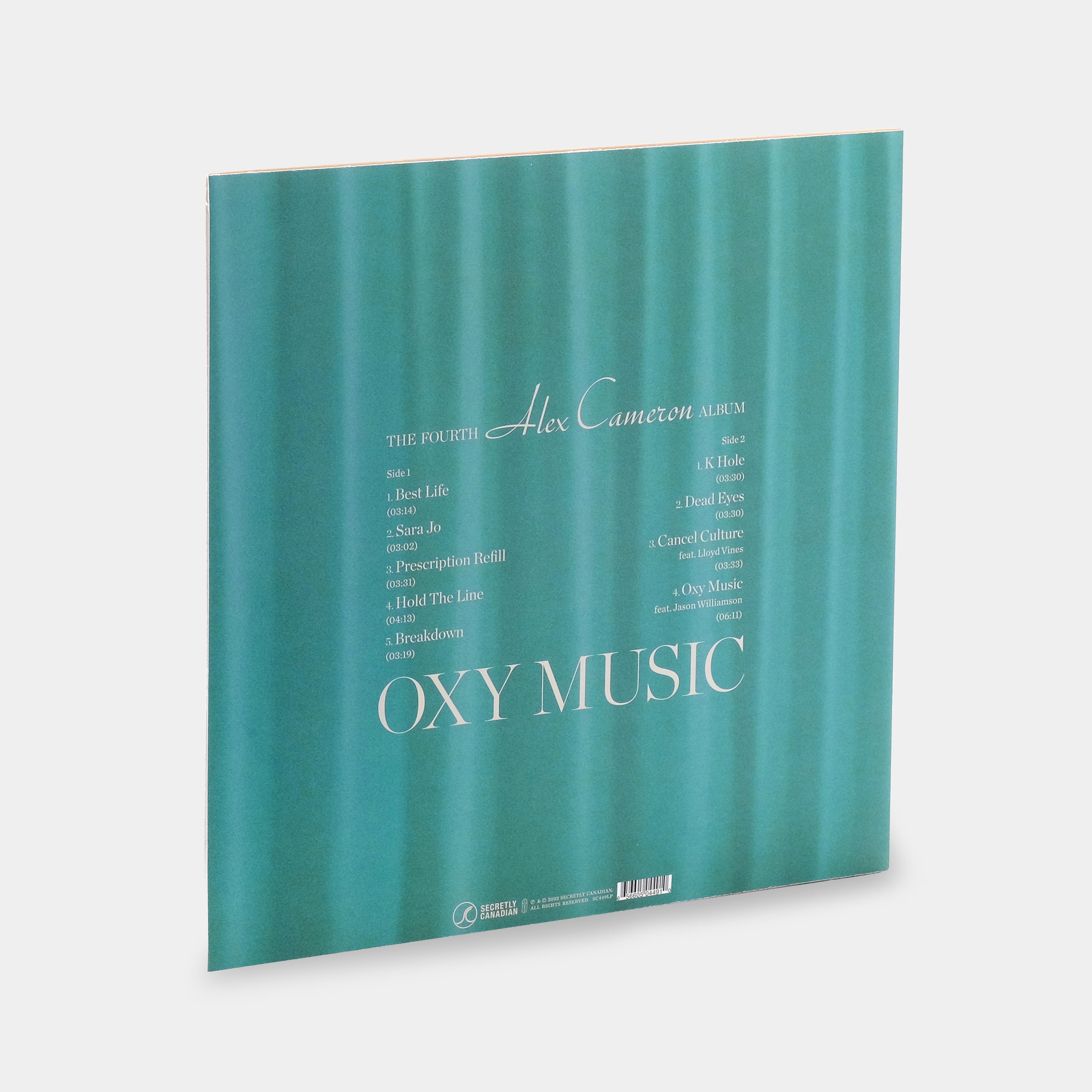 Alex Cameron - Oxy Music LP Clear Teal Vinyl Record