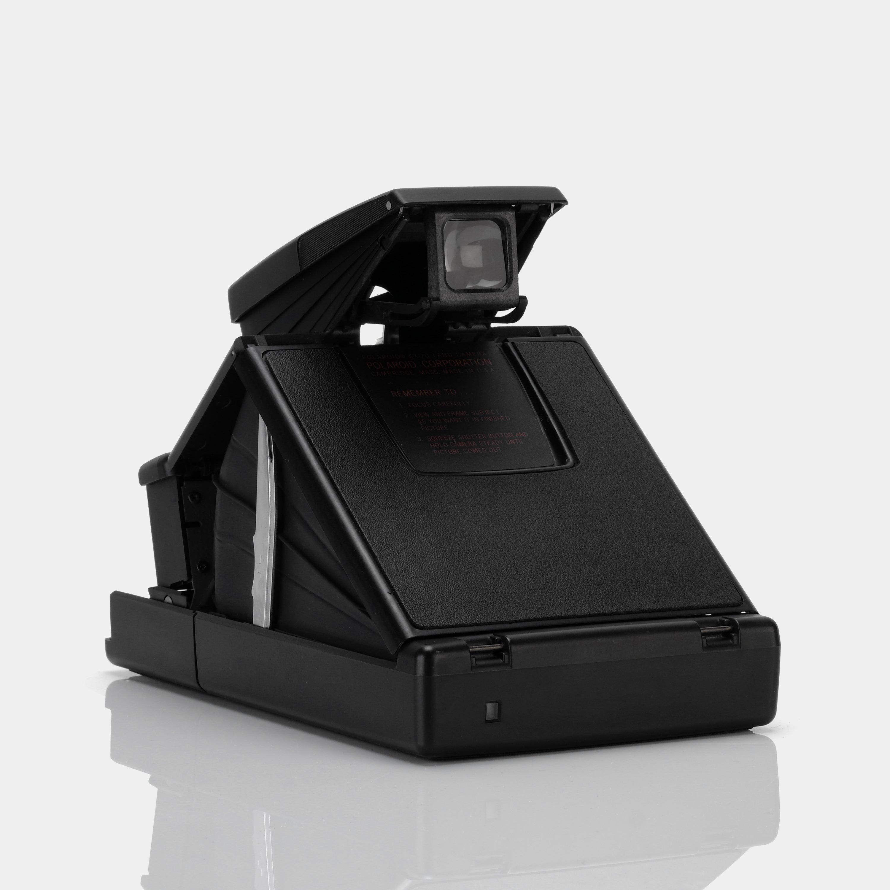 Polaroid SX70 Chrome et Cuir marron - Photo, audio & vidéo Polaroid SX70 Chrome et Cuir marron - Photo, audio & vidéo