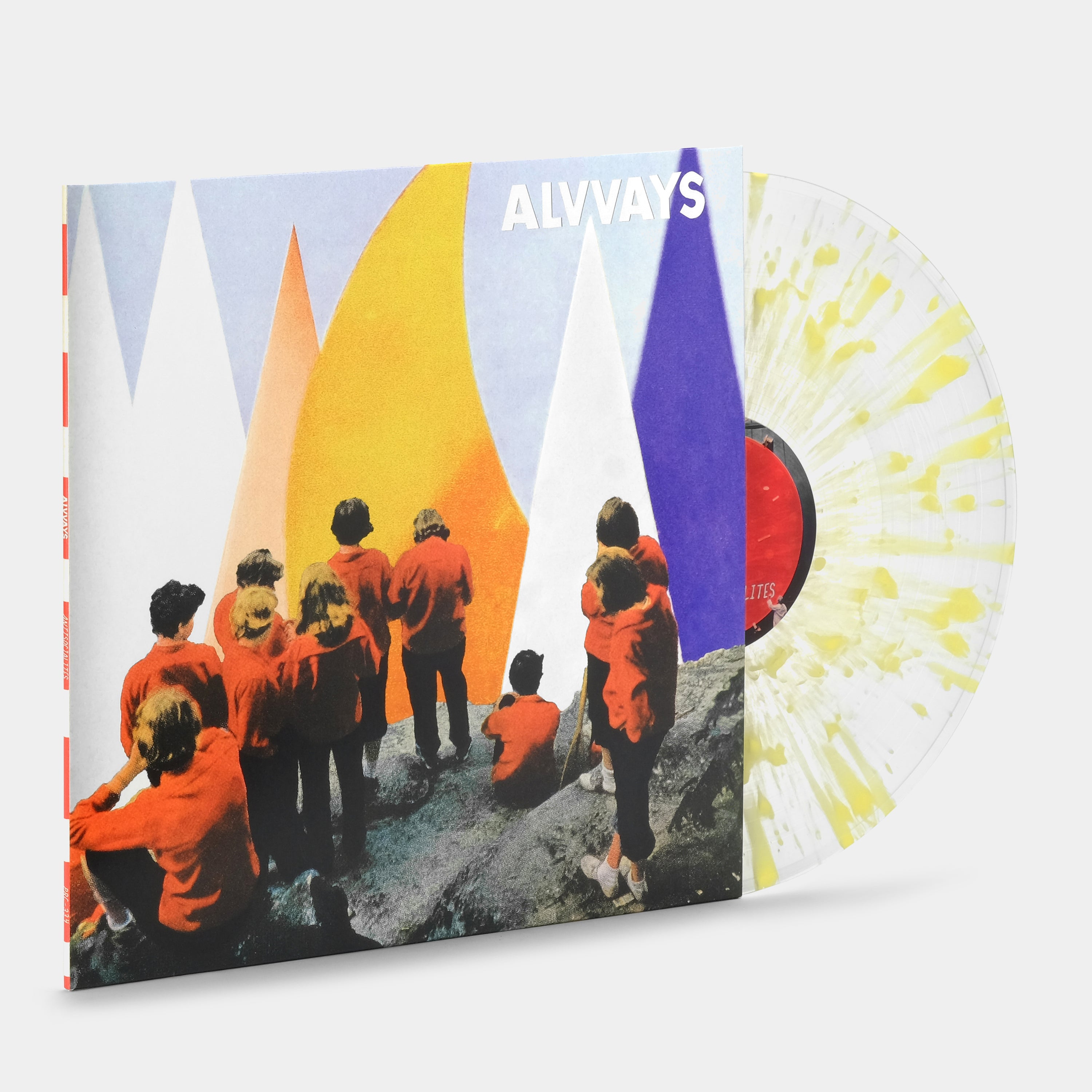 Alvvays - Antisocialites LP Clear With Yellow Splatter Vinyl Record
