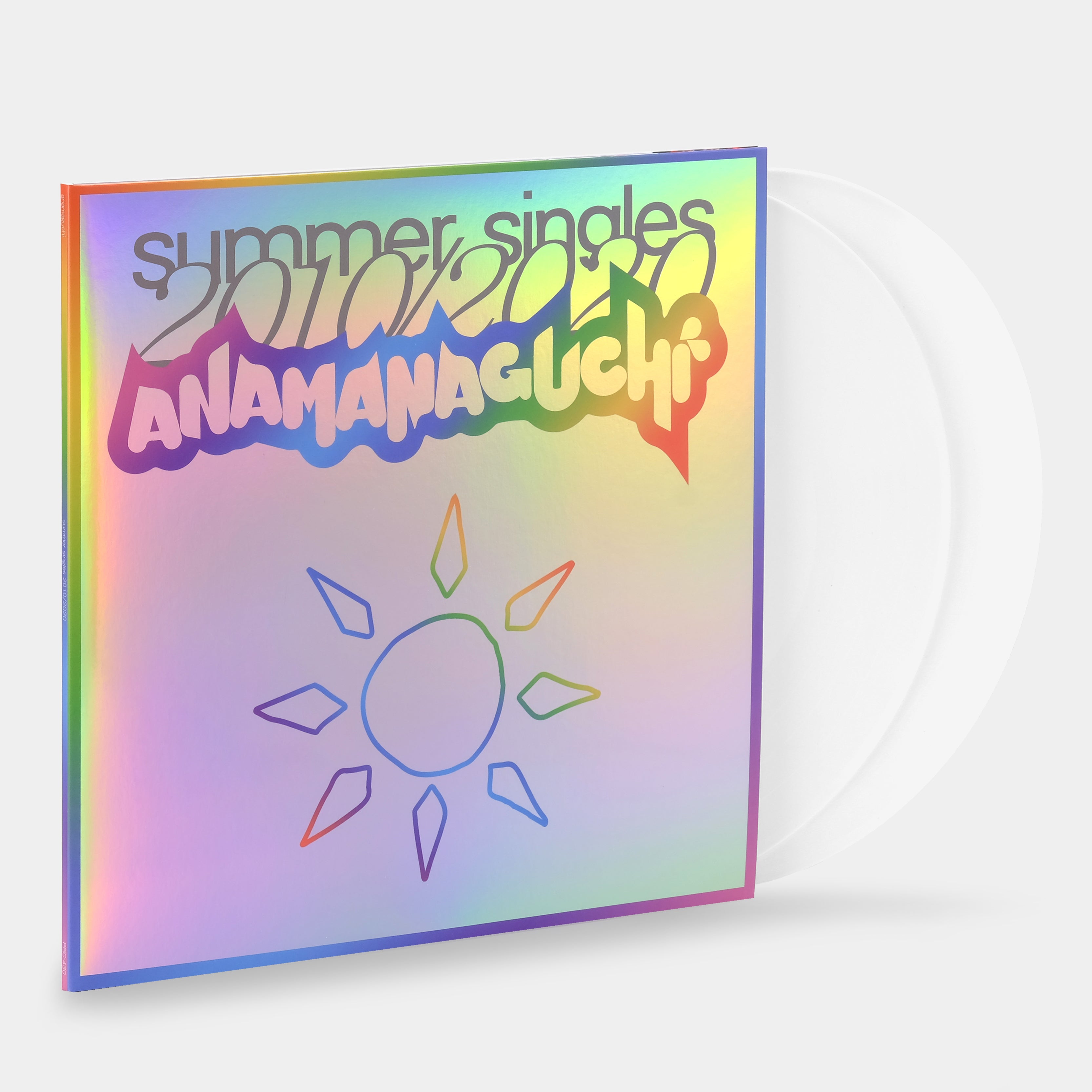 Anamanaguchi - Summer Singles 2010/2020 2xLP White Vinyl Record