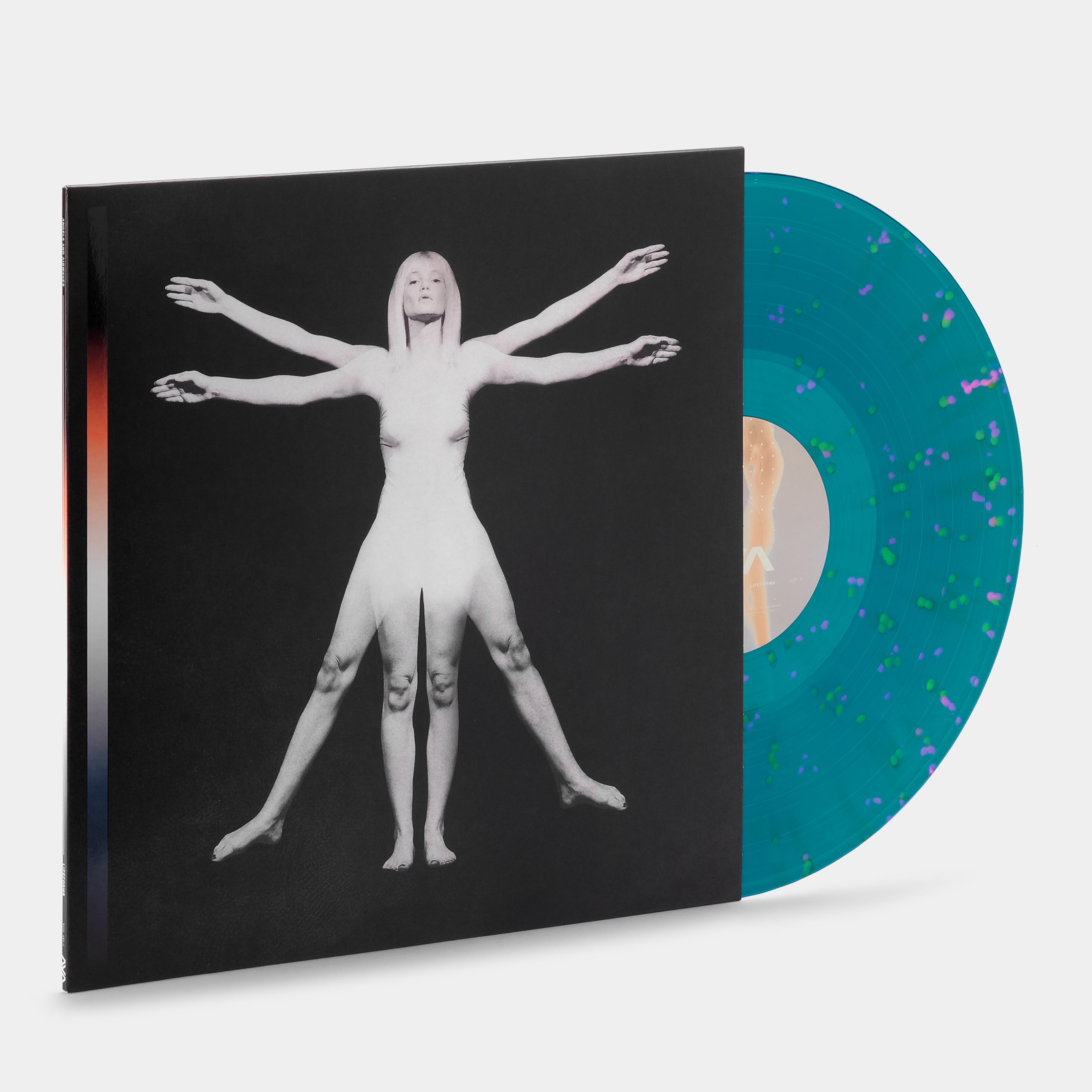 Angels & Airwaves - LIFEFORMS (Indie Exclusive) LP Aqua With Neon & Magenta Splatter Vinyl Record
