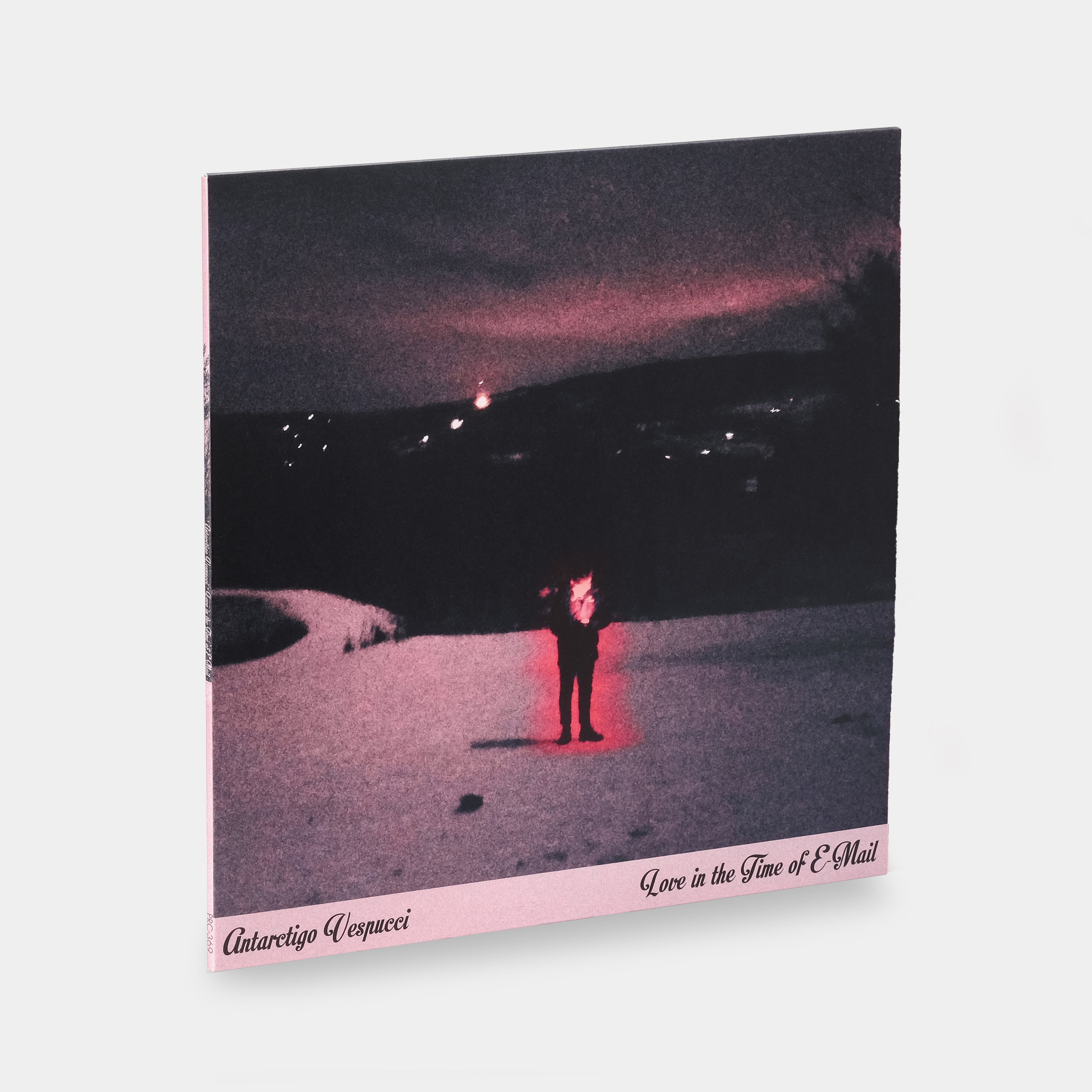 Antarctigo Vespucci - Love in the Time of E-Mail LP Maroon Vinyl Record