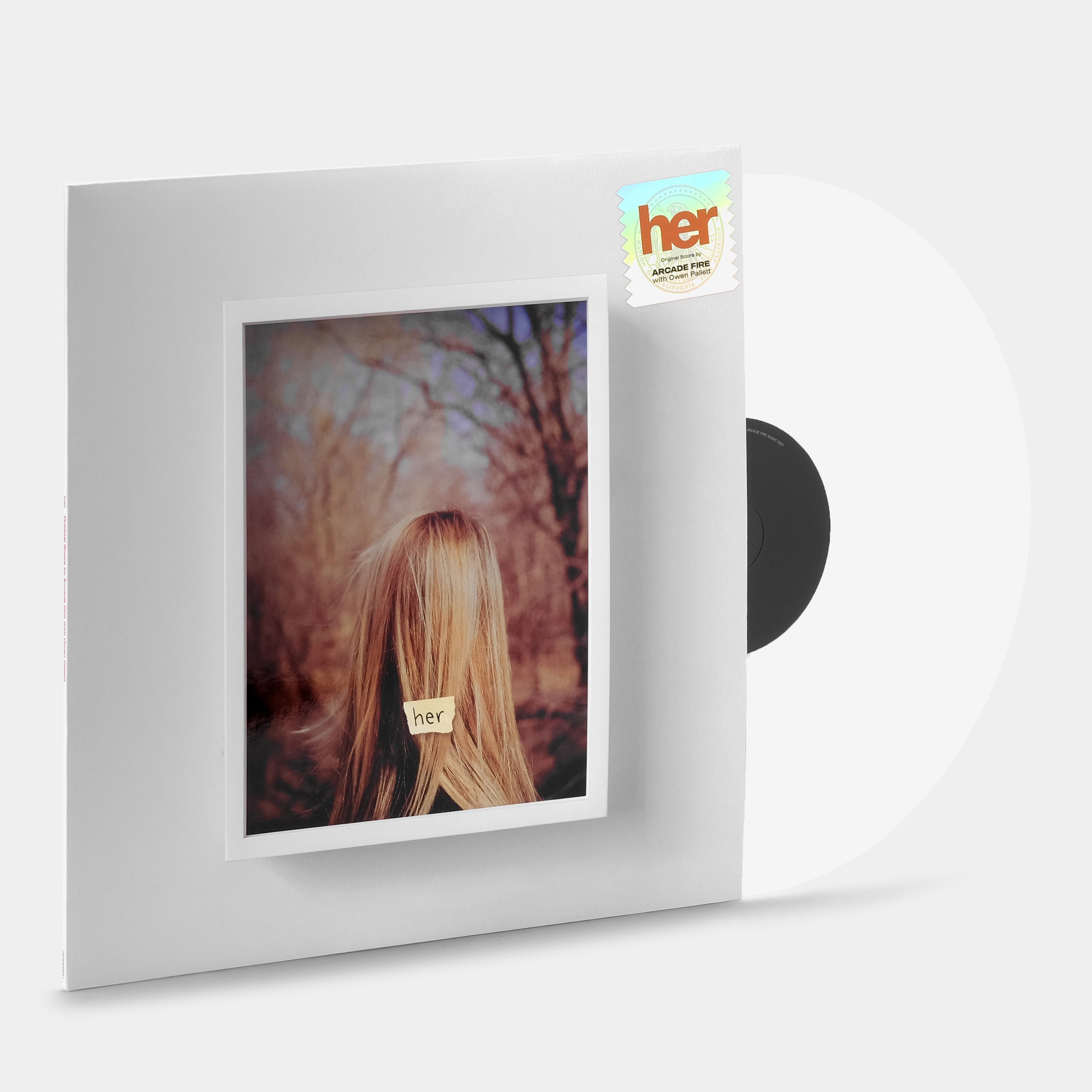 Arcade Fire & Owen Pallet - Her (Original Score) LP White Vinyl Record