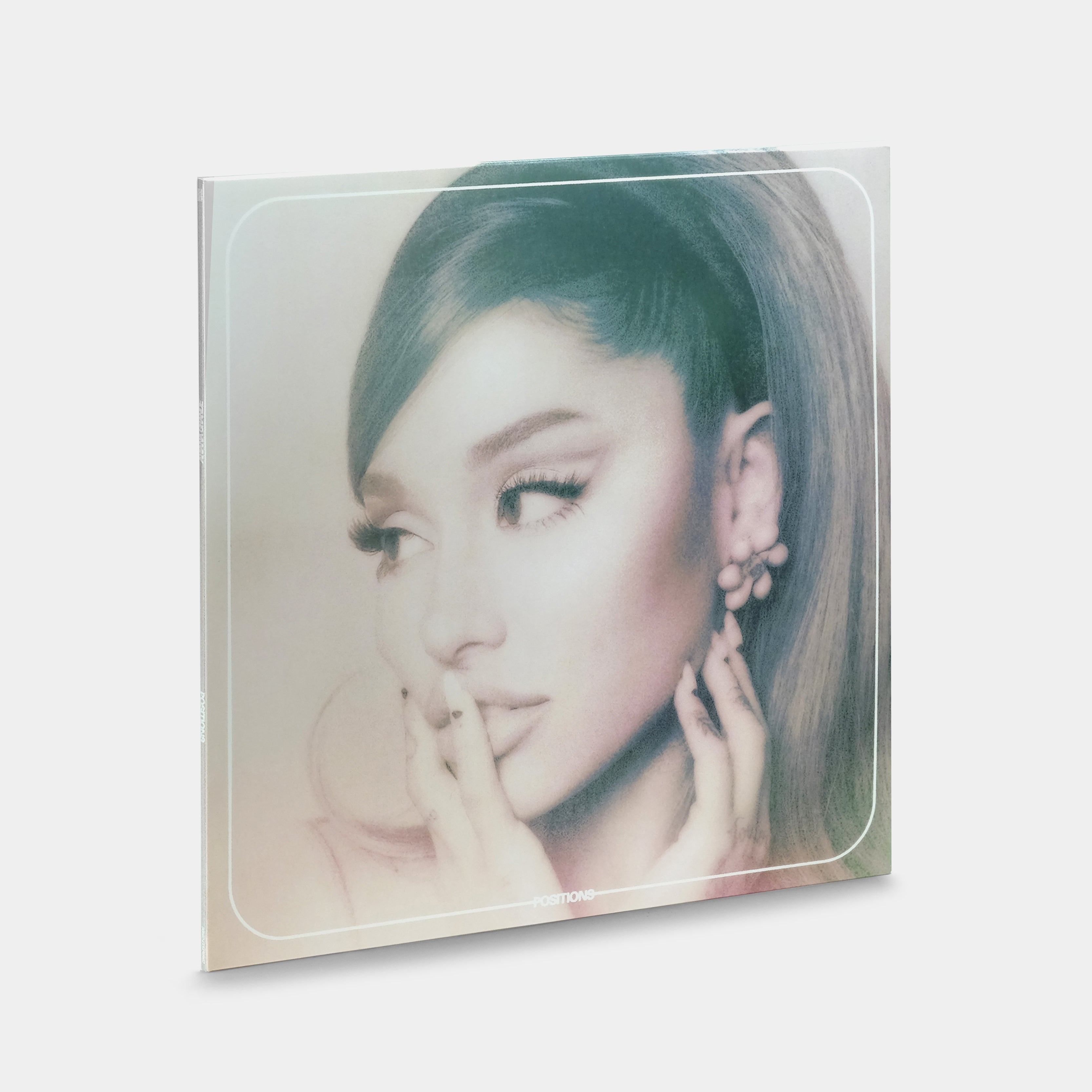 Ariana Grande - Positions LP Coke Bottle Clear Vinyl Record