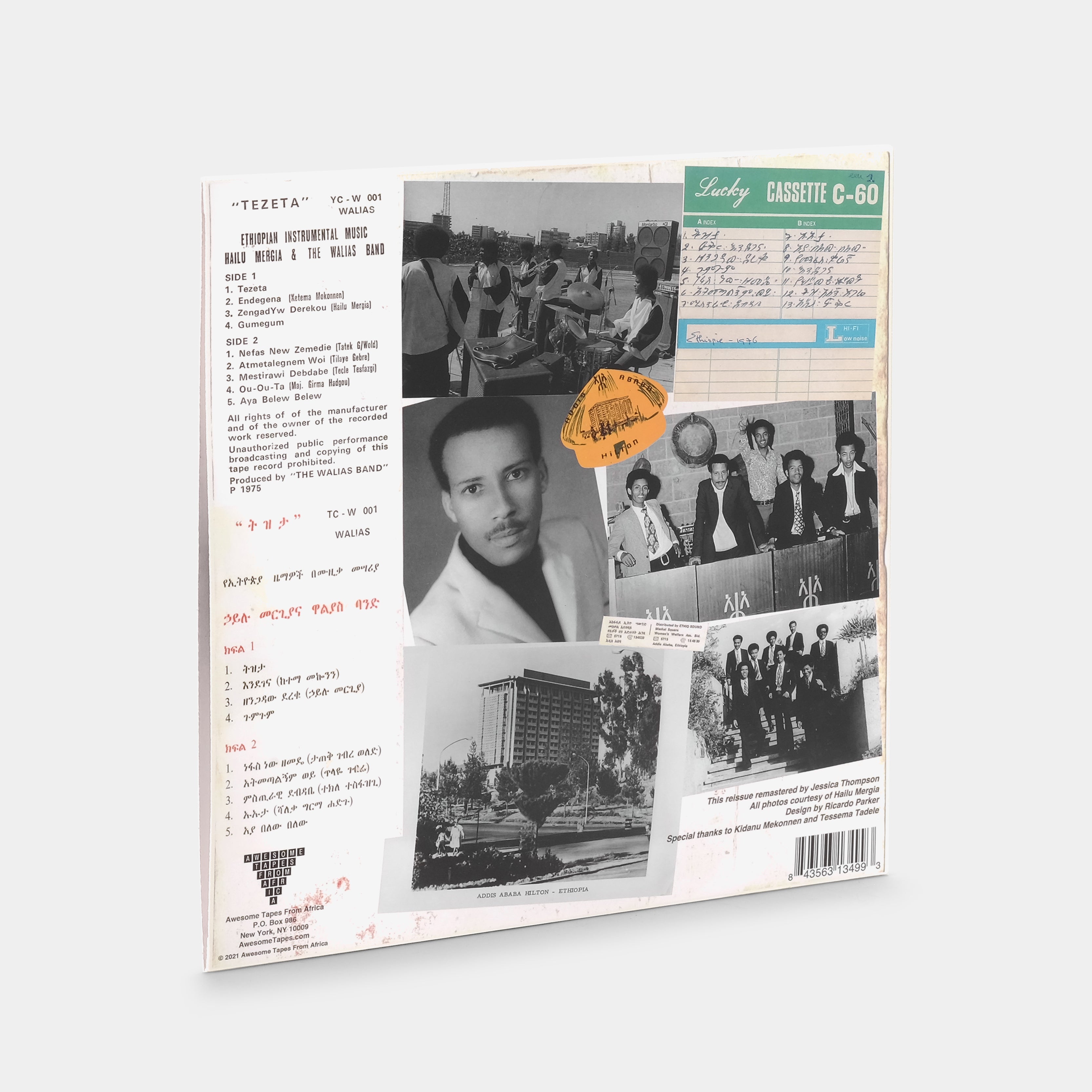 Hailu Mergia & The Walias Band - Tezeta LP Vinyl Record