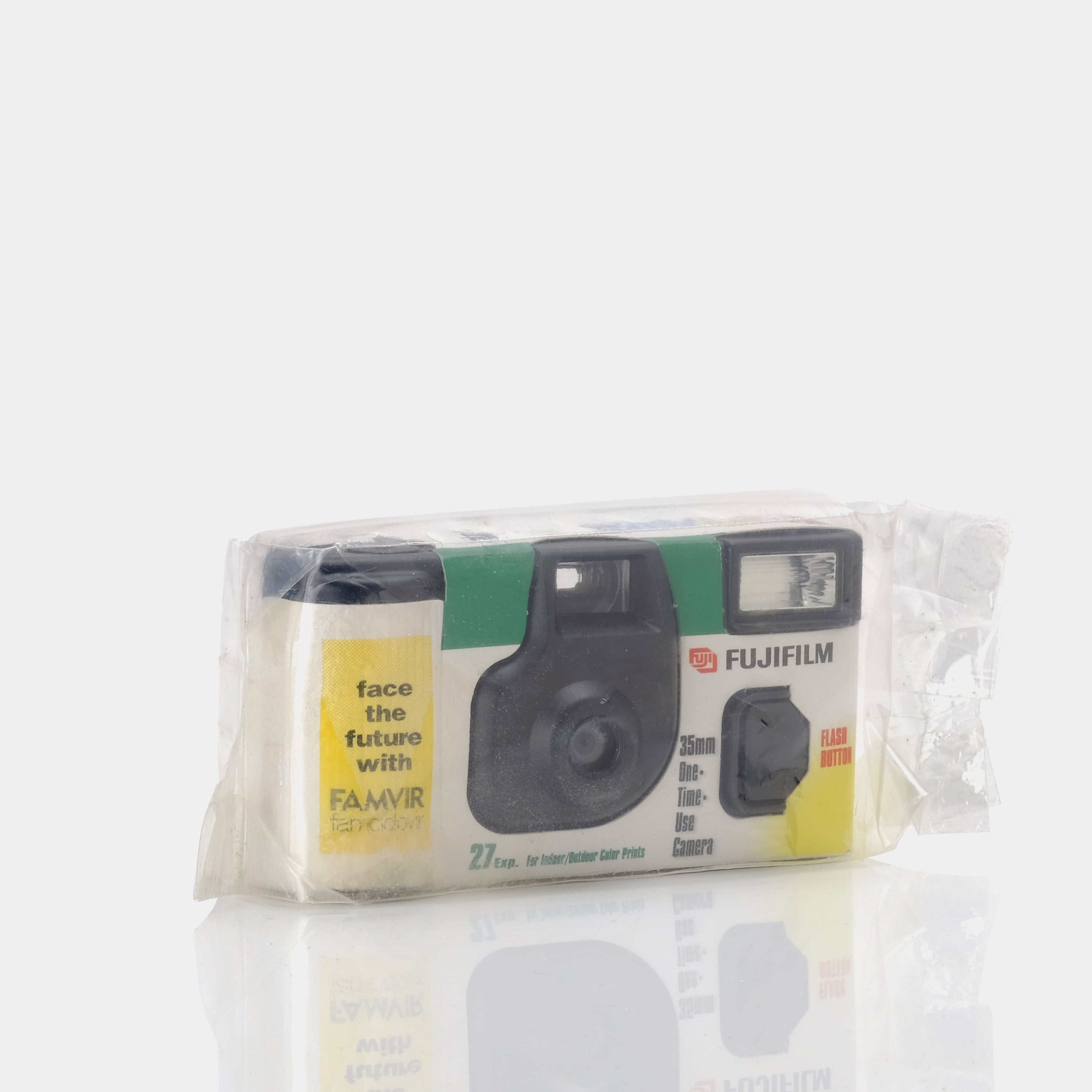 Expired Famvir Fujifilm Flash 400 Disposable 35mm Film Camera