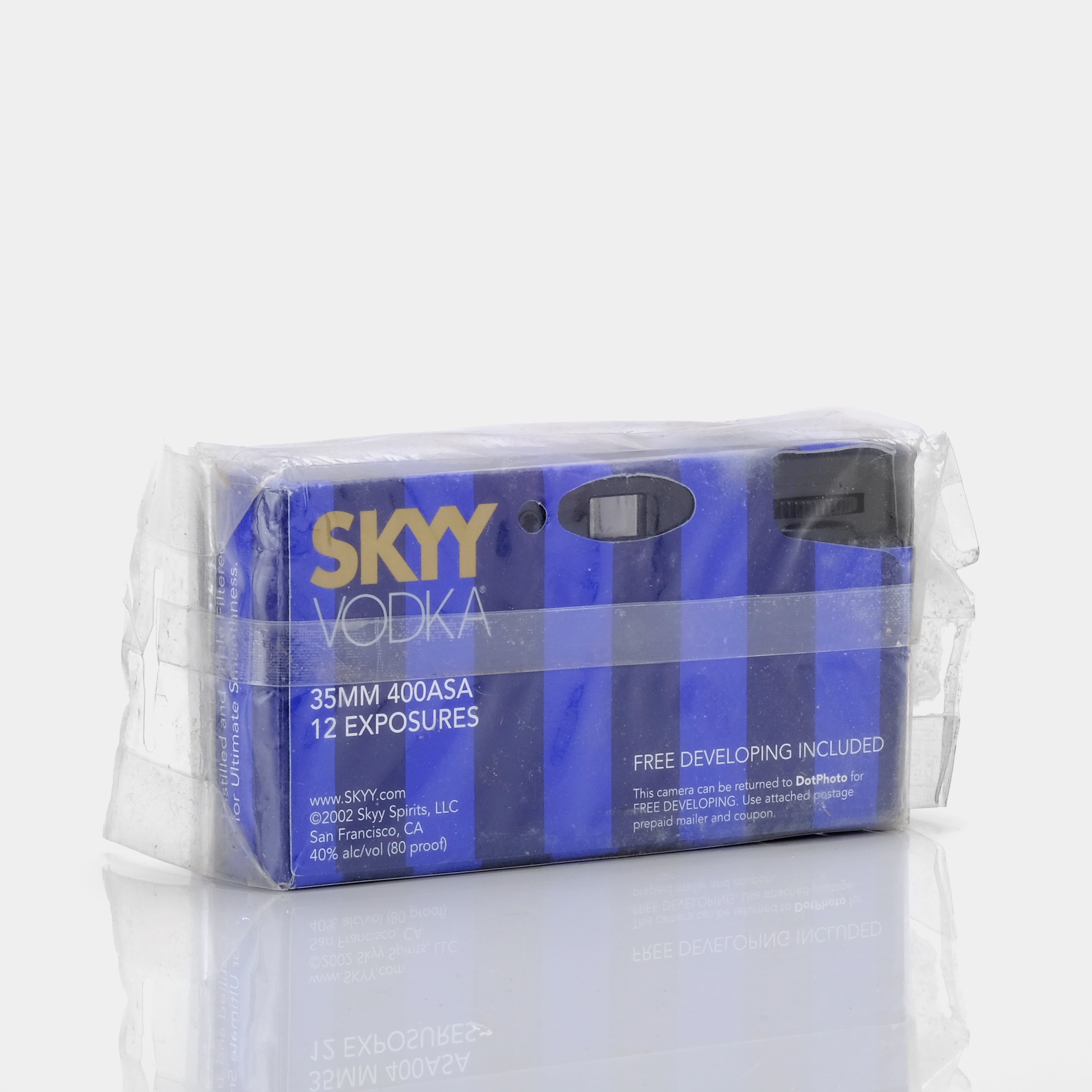 Vintage Promotional Skyy Vodka Great Martini Moments Disposable 35mm Film Camera