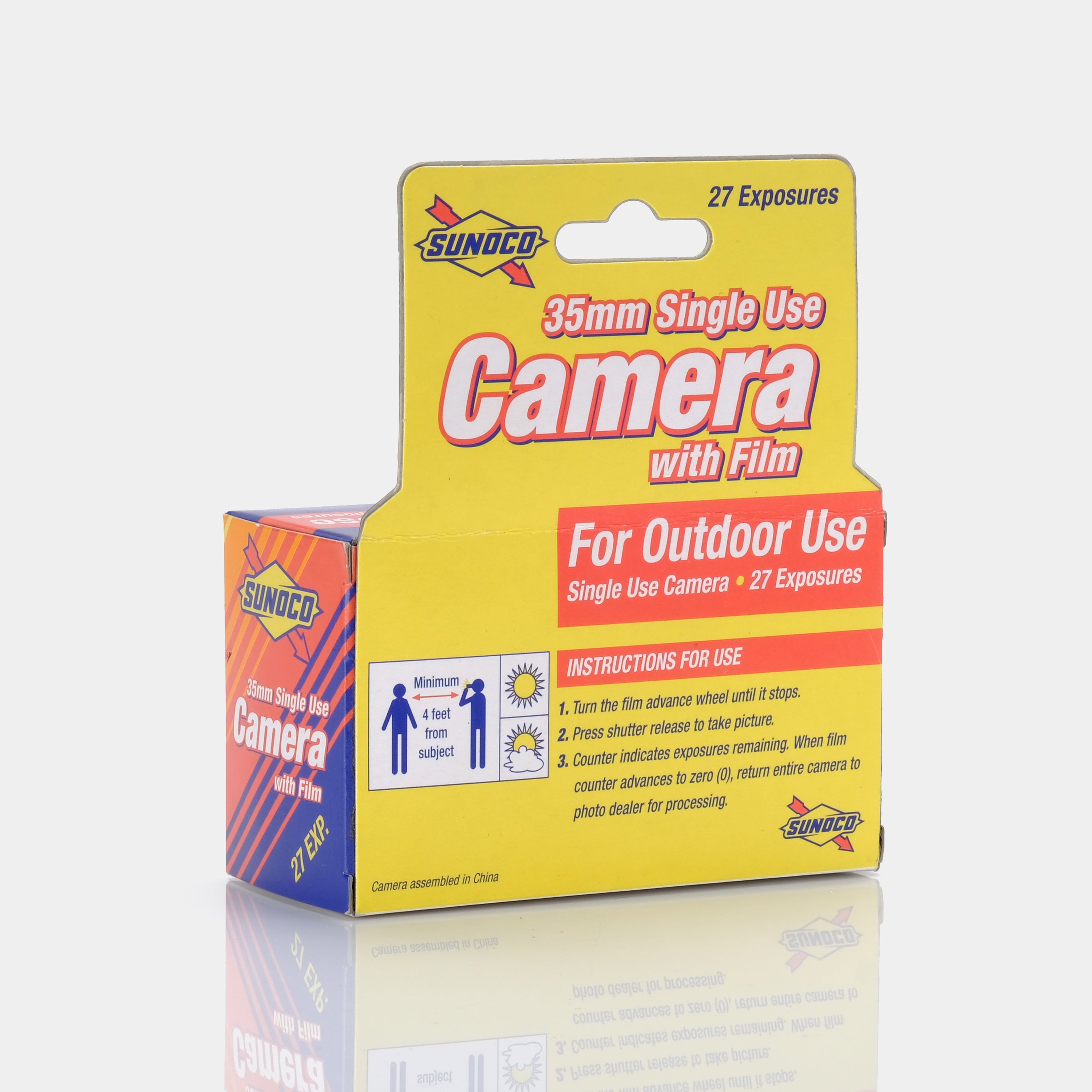Expired Sunoco Disposable 35mm Film Camera