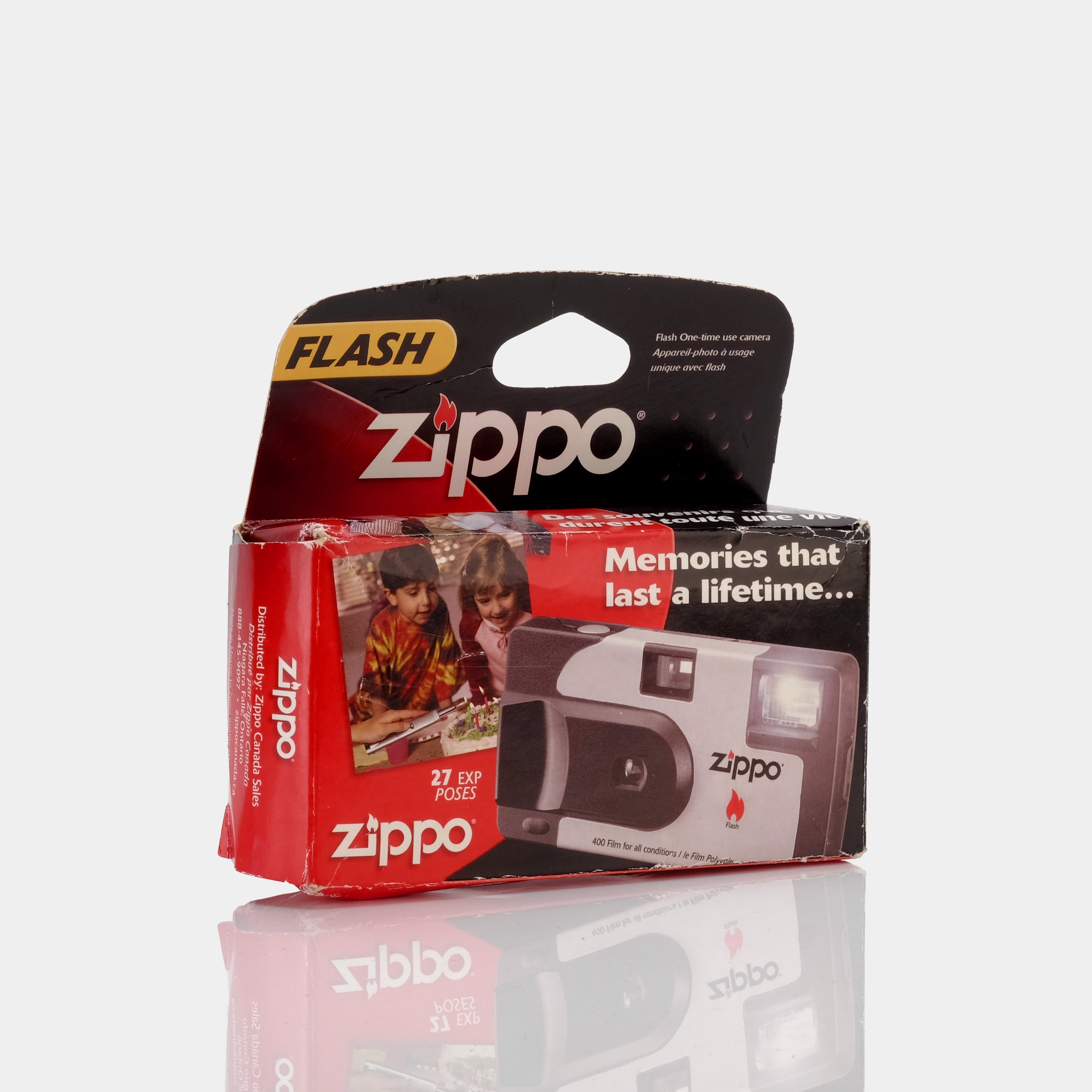Expired Zippo Flash Disposable 35mm Film Camera