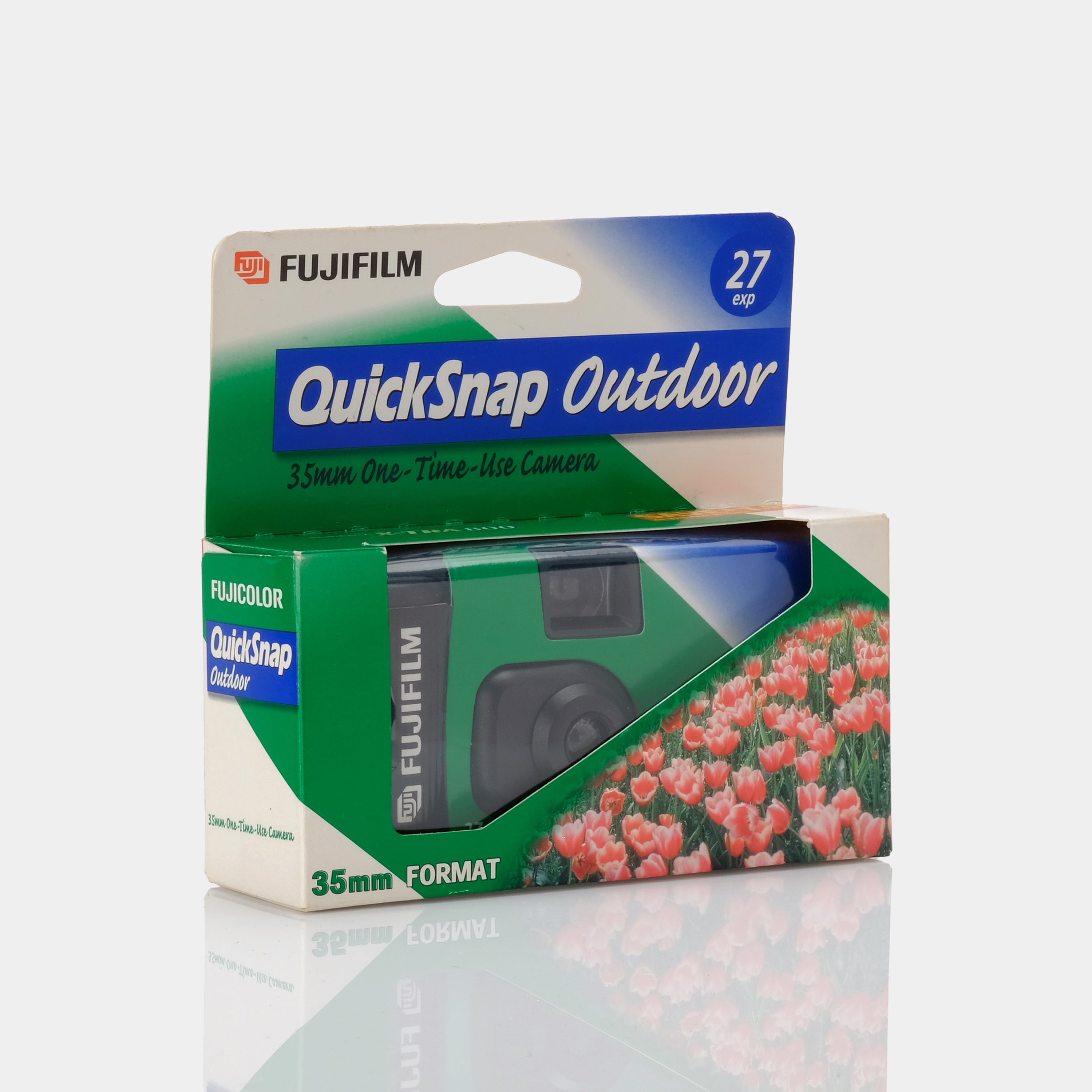 Expired Fujifilm QuickSnap Outdoor Disposable 35mm Film Camera