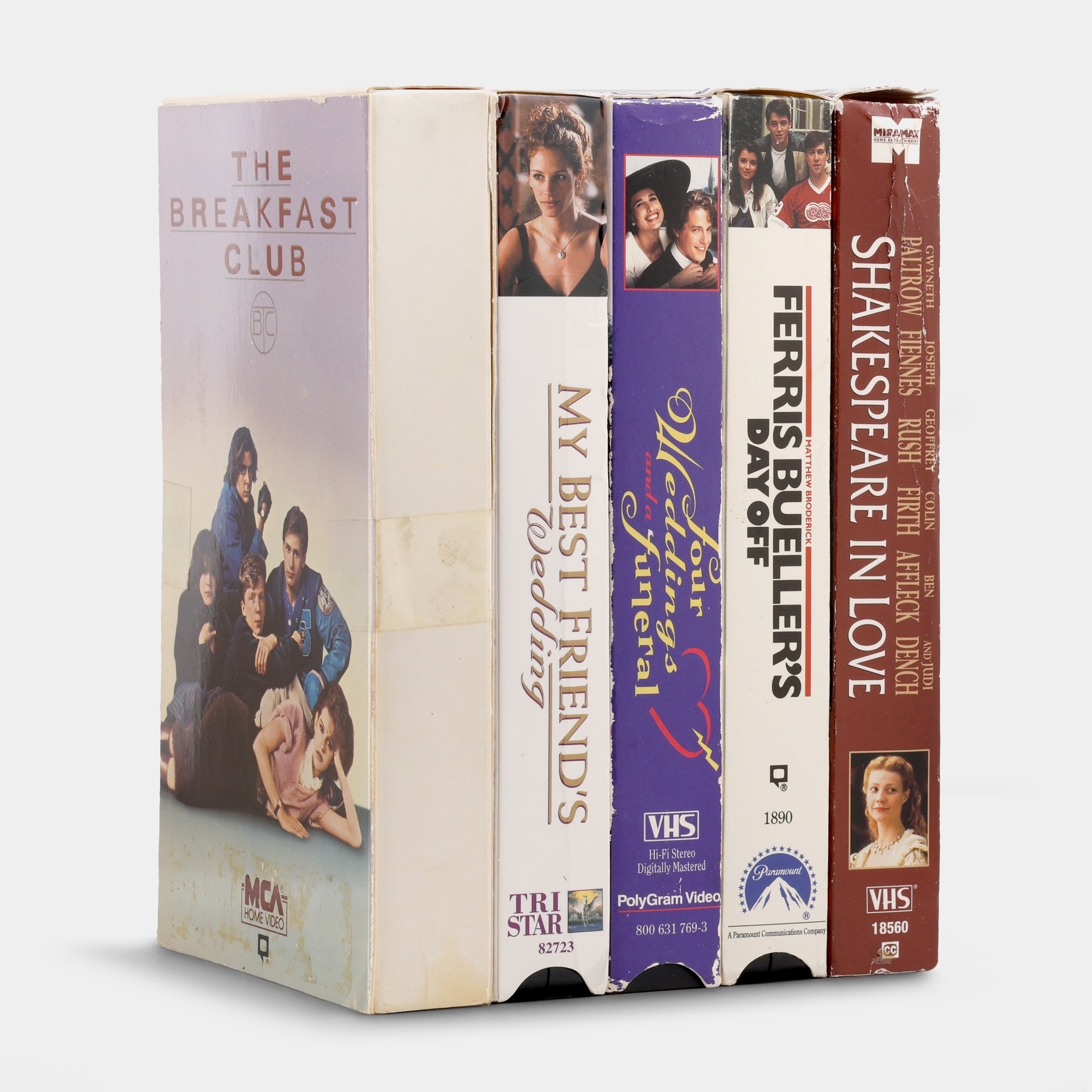 Mystery Bundle: Lot of 5 Miscellaneous VHS Tapes (B-Grade)