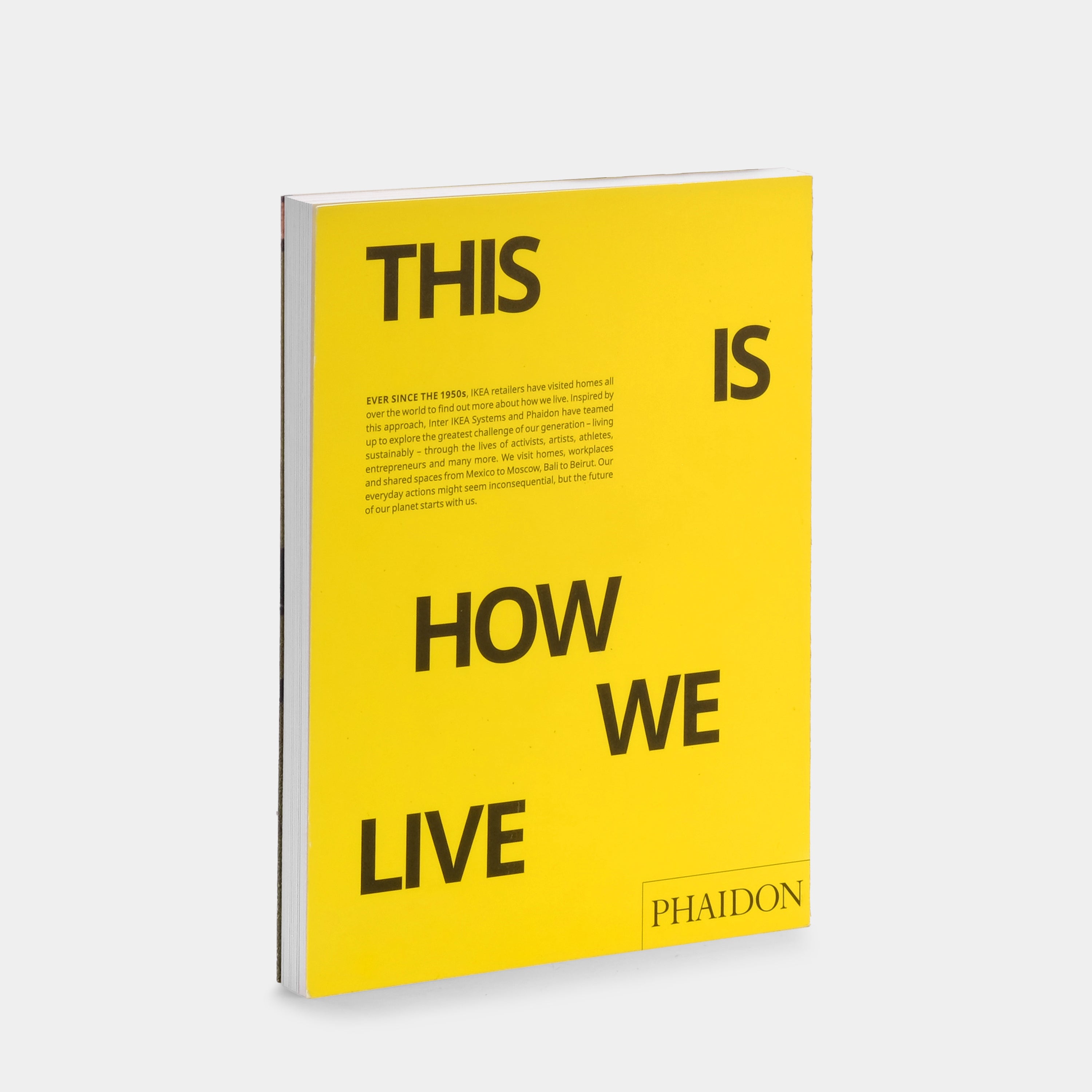 Us & Our Planet: This is How We Live Phaidon Book