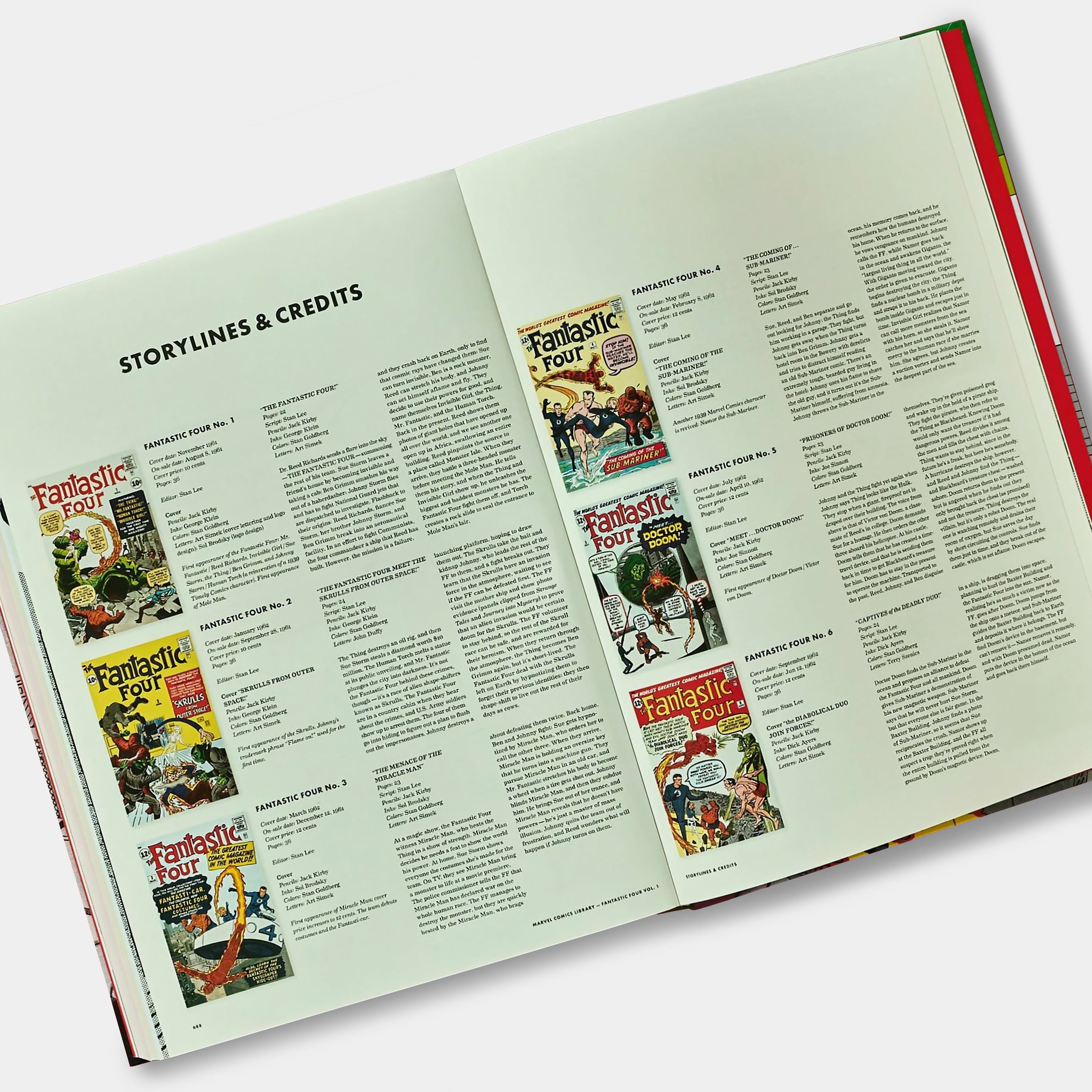 Marvel Comics Library: Fantastic Four, Vol. 1 (1961–1963) XXL Taschen Book