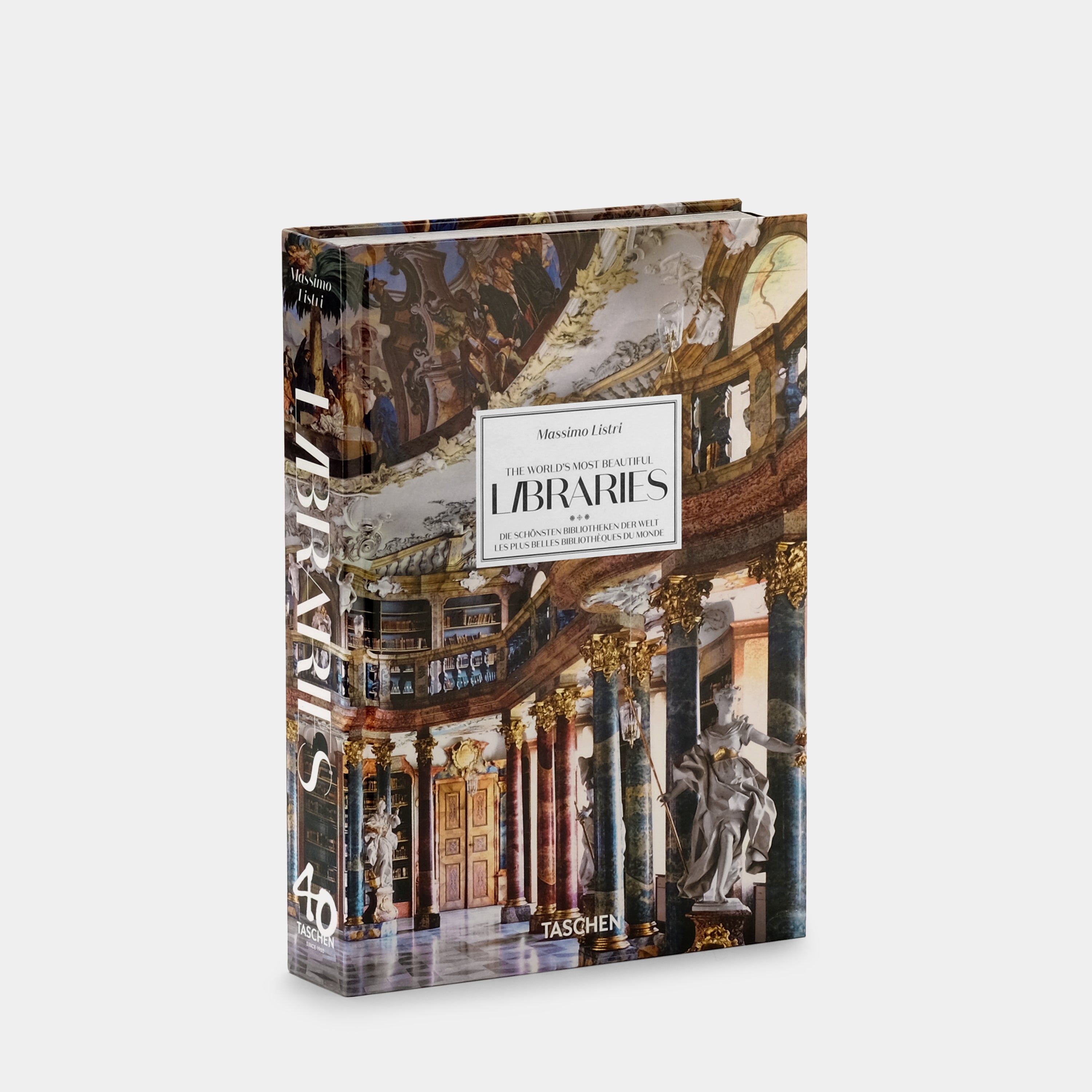 Massimo Listri: The World’s Most Beautiful Libraries (40th Ed.) Taschen Book