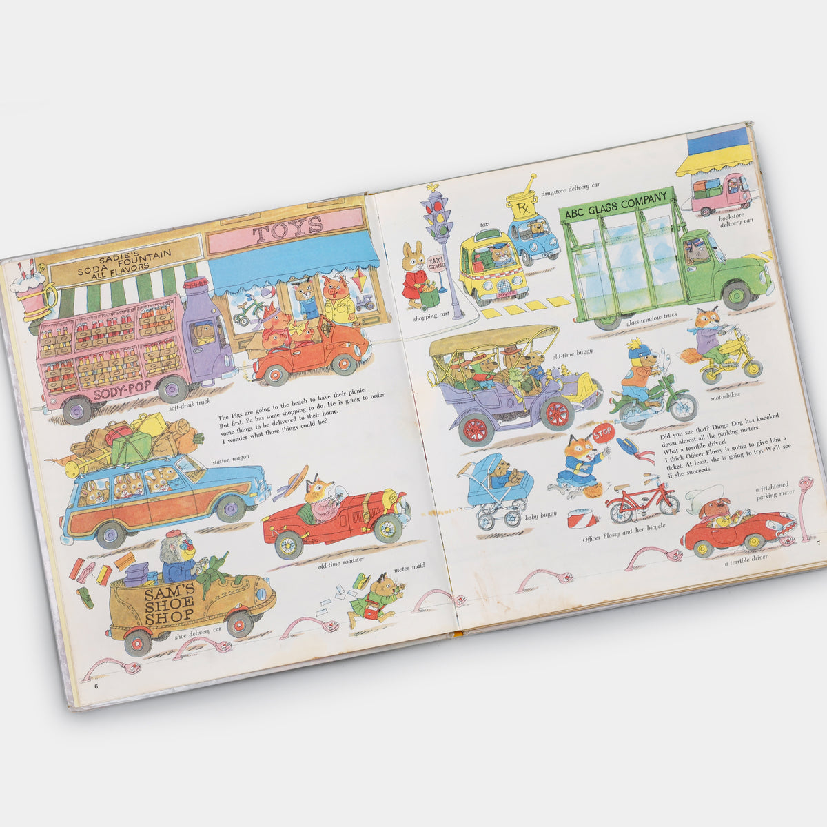 Richard Scarry's Cars and Trucks and Things That Go Book