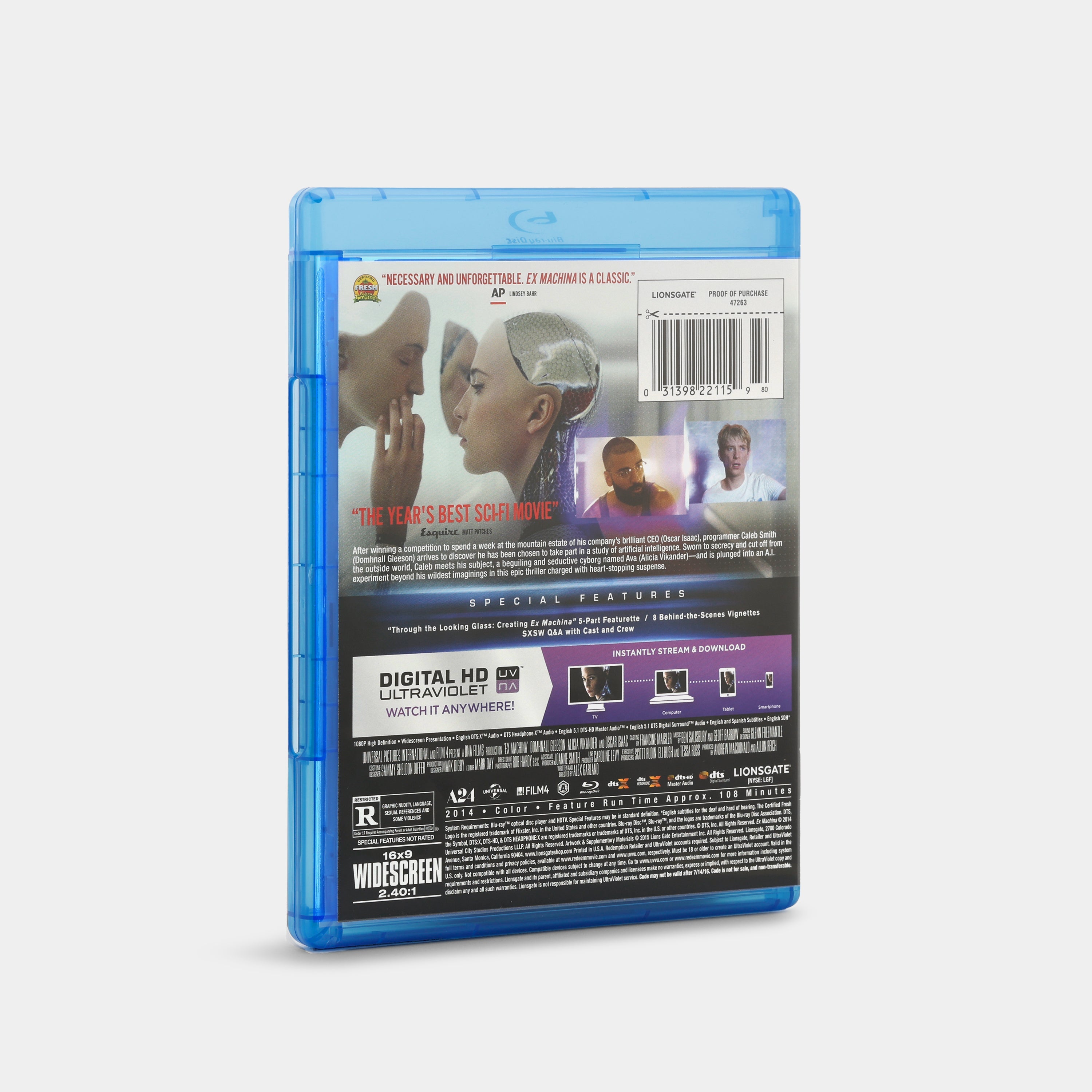 Ex Machina Blu-Ray