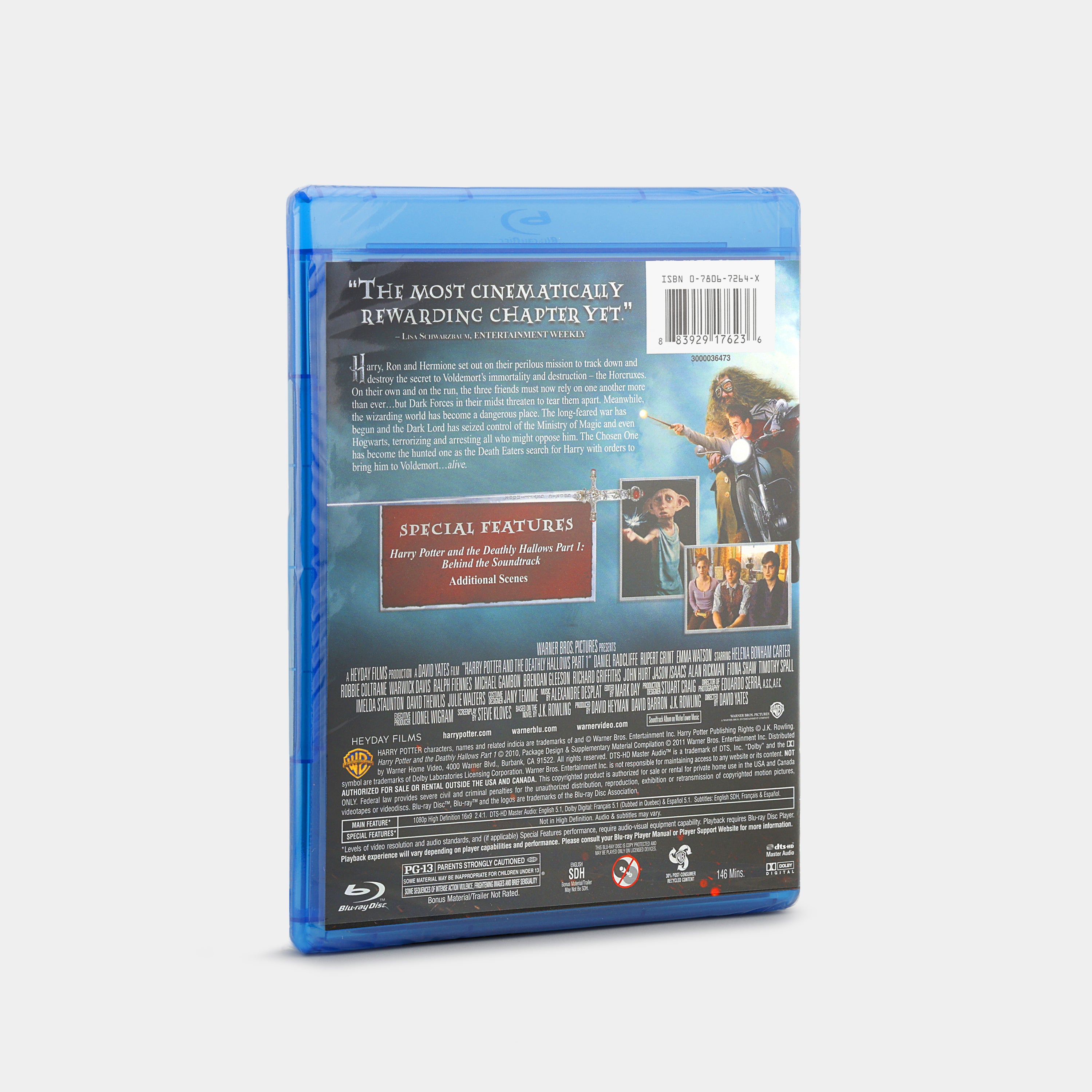 Harry Potter and the Deathly Hallows: Part 1 (Sealed) Blu-Ray