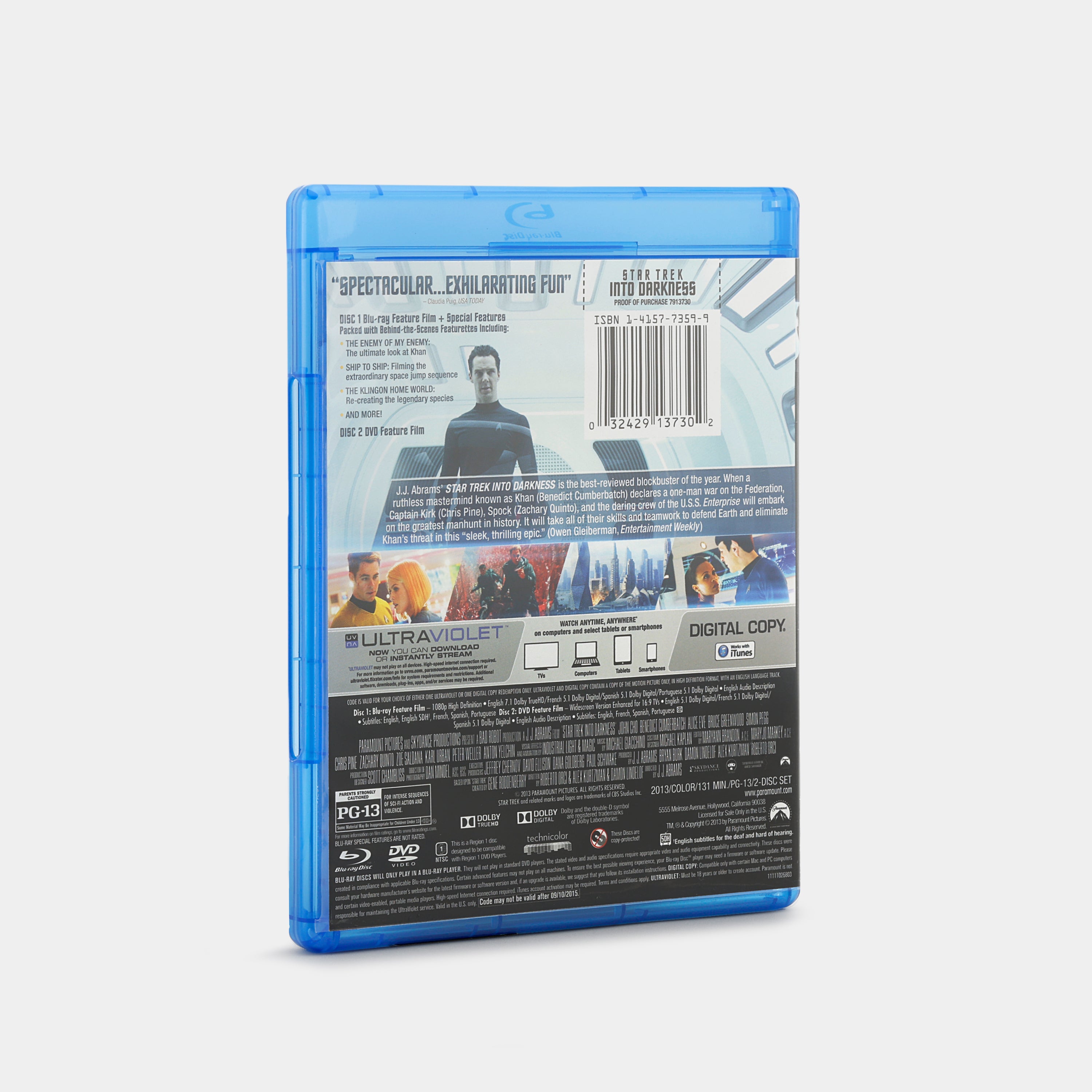 Star Trek Into Darkness Blu-Ray + DVD + Digital