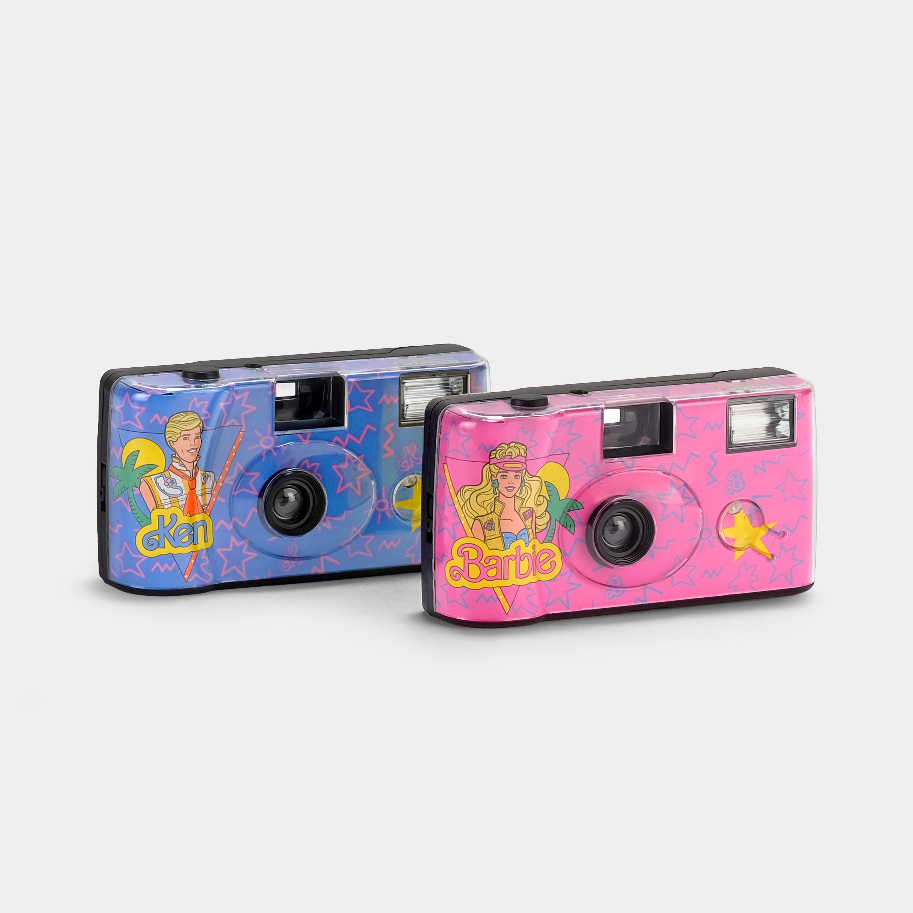 Barbie & Ken Preloaded 35mm Film Simple-Use Cameras (Double Pack)