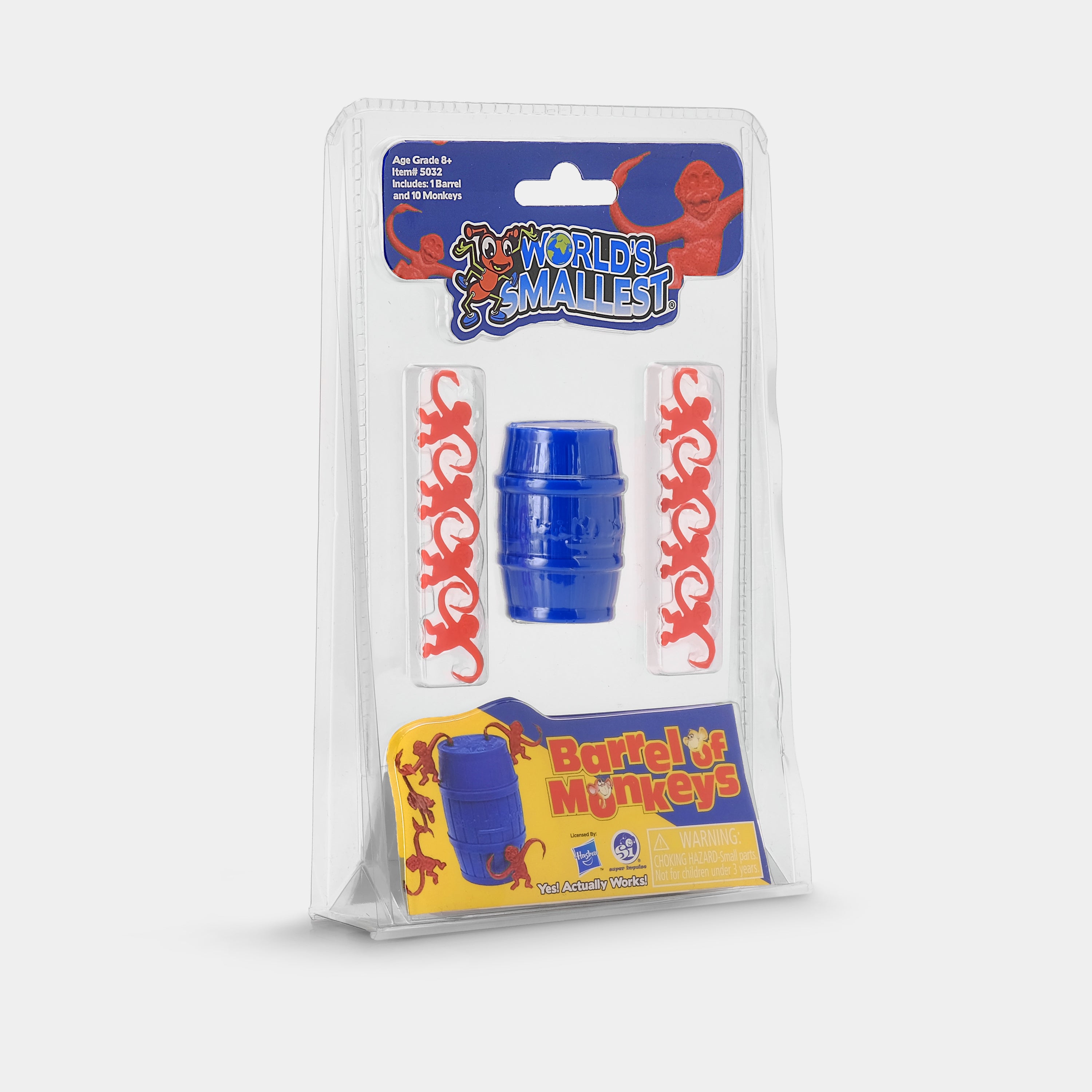 World’s Smallest Barrel of Monkeys
