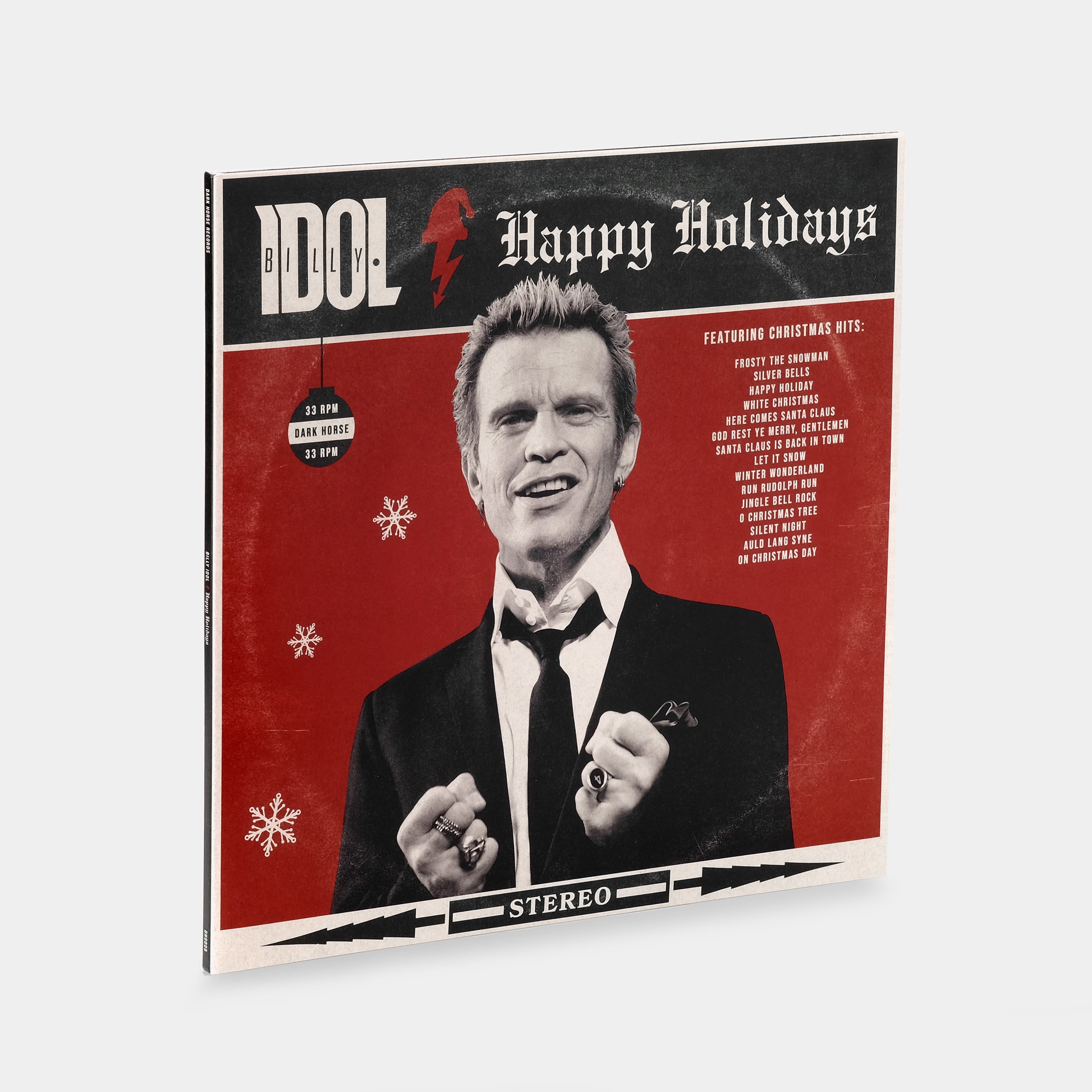 Billy Idol - Happy Holidays (Indie Exclusive) LP White Vinyl Record