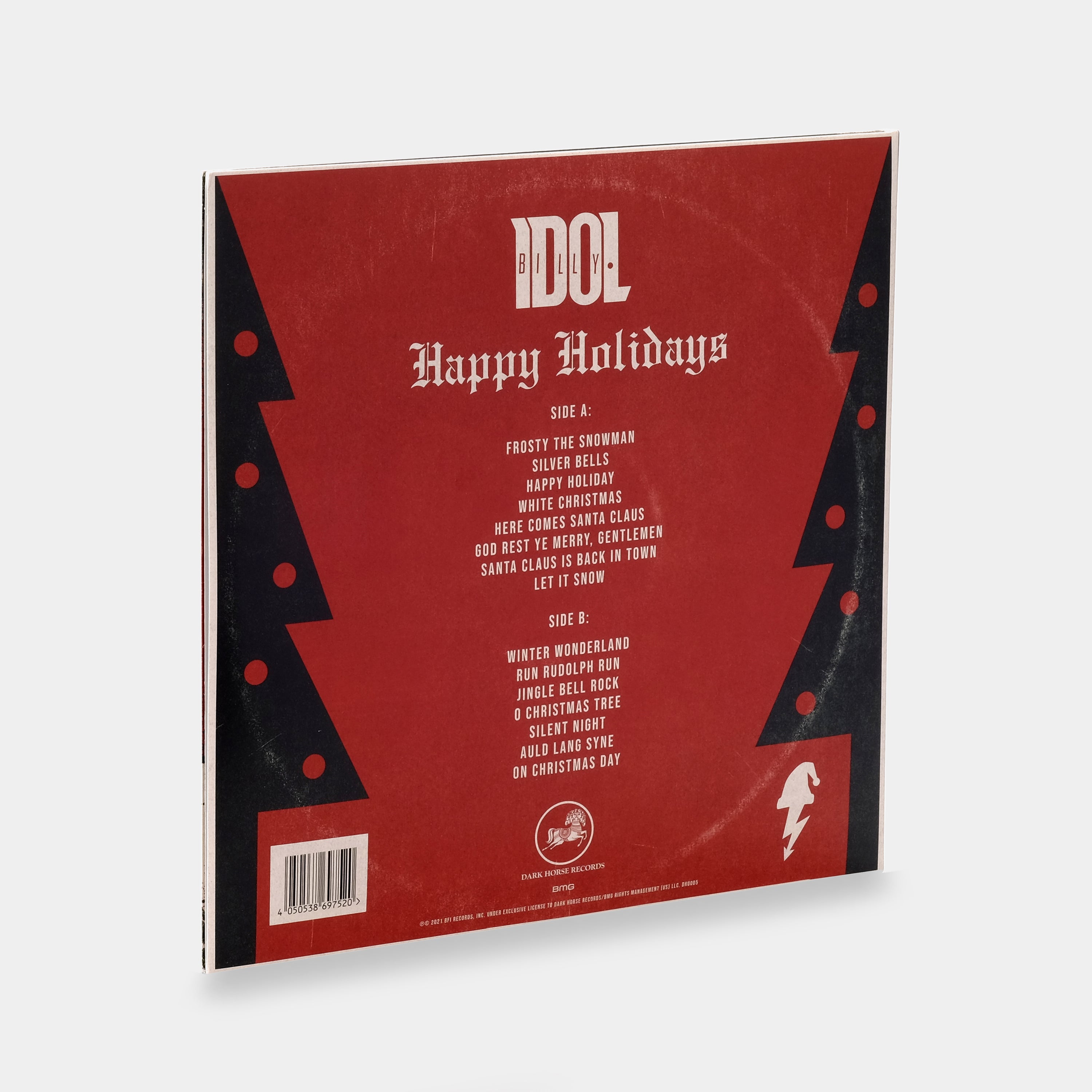 Billy Idol - Happy Holidays (Indie Exclusive) LP White Vinyl Record