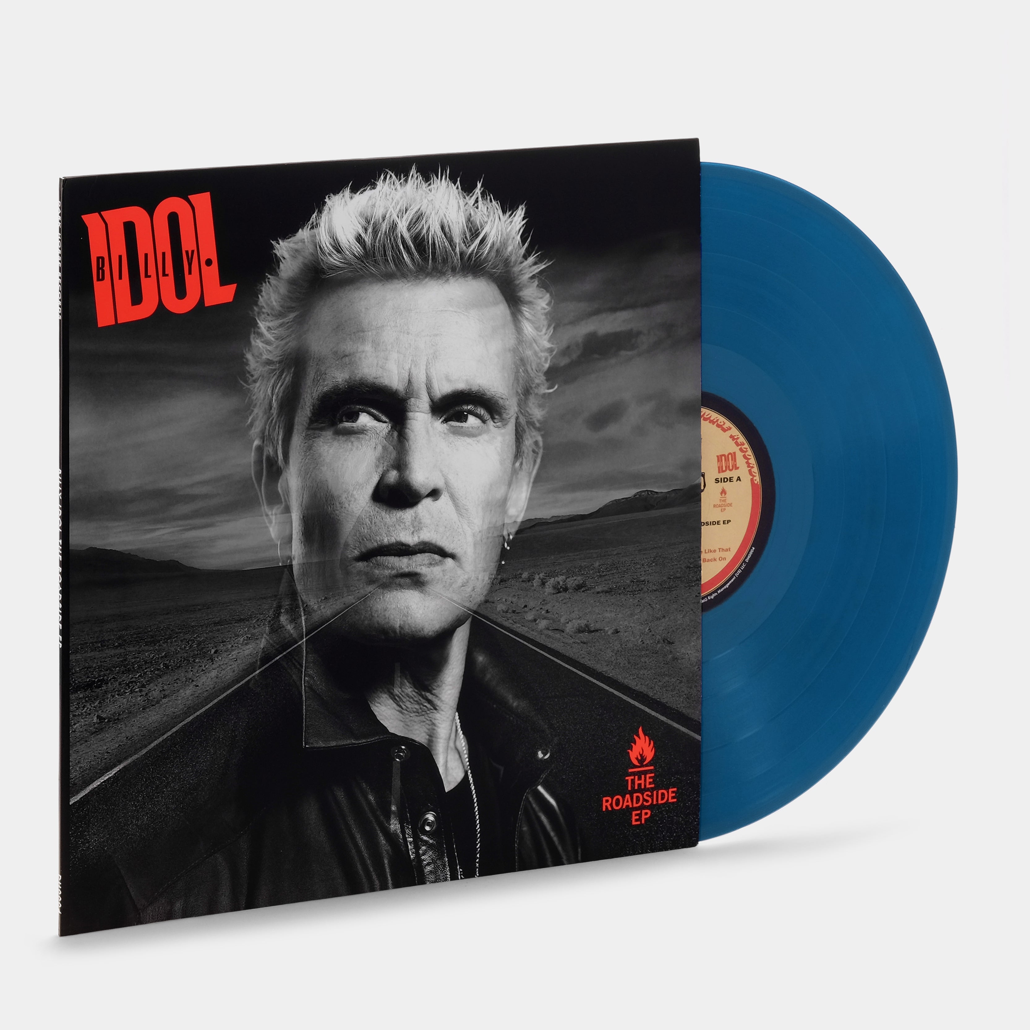 Billy Idol - The Roadside EP Blue Vinyl Record