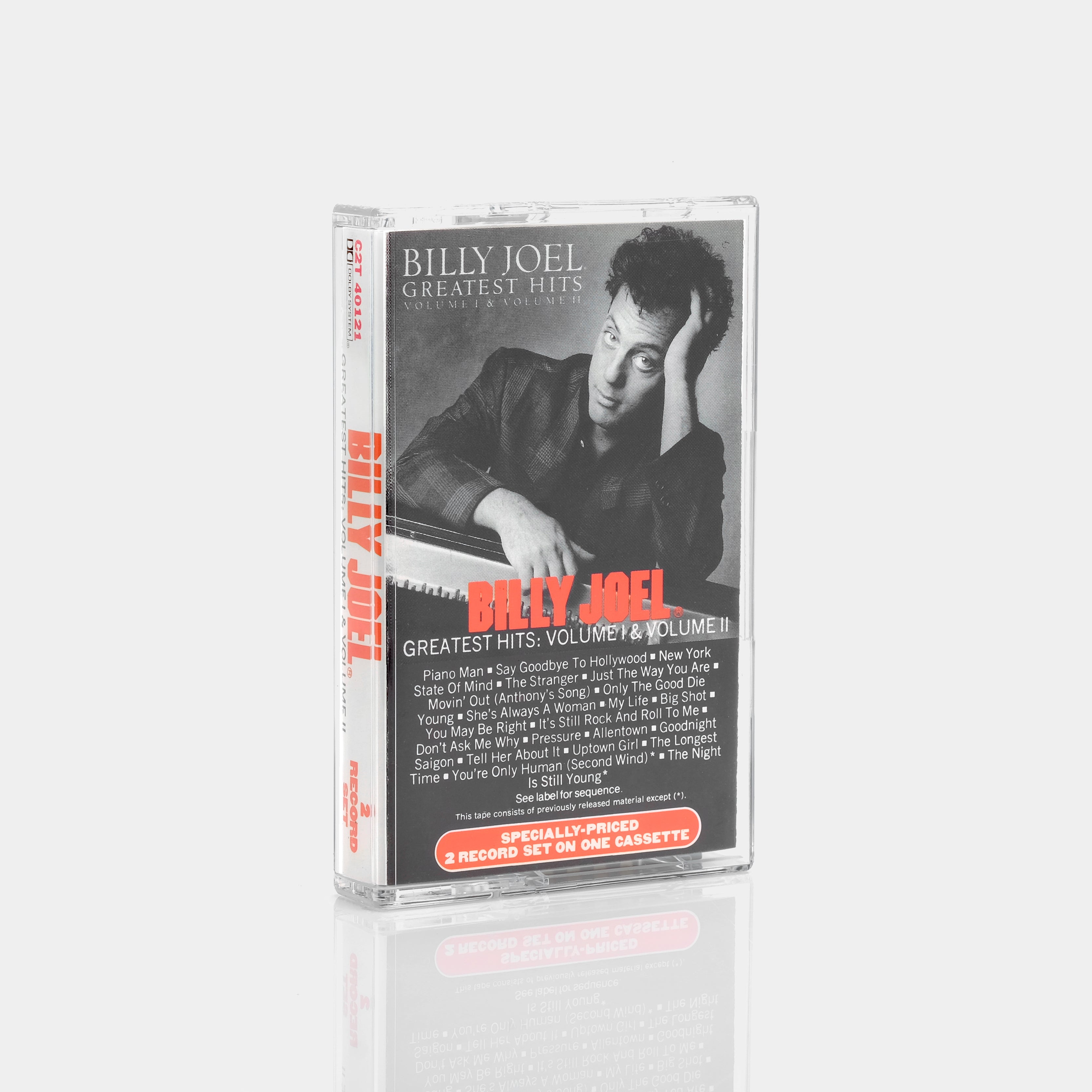 Billy Joel - Greatest Hits Volume I & II Cassette Tape