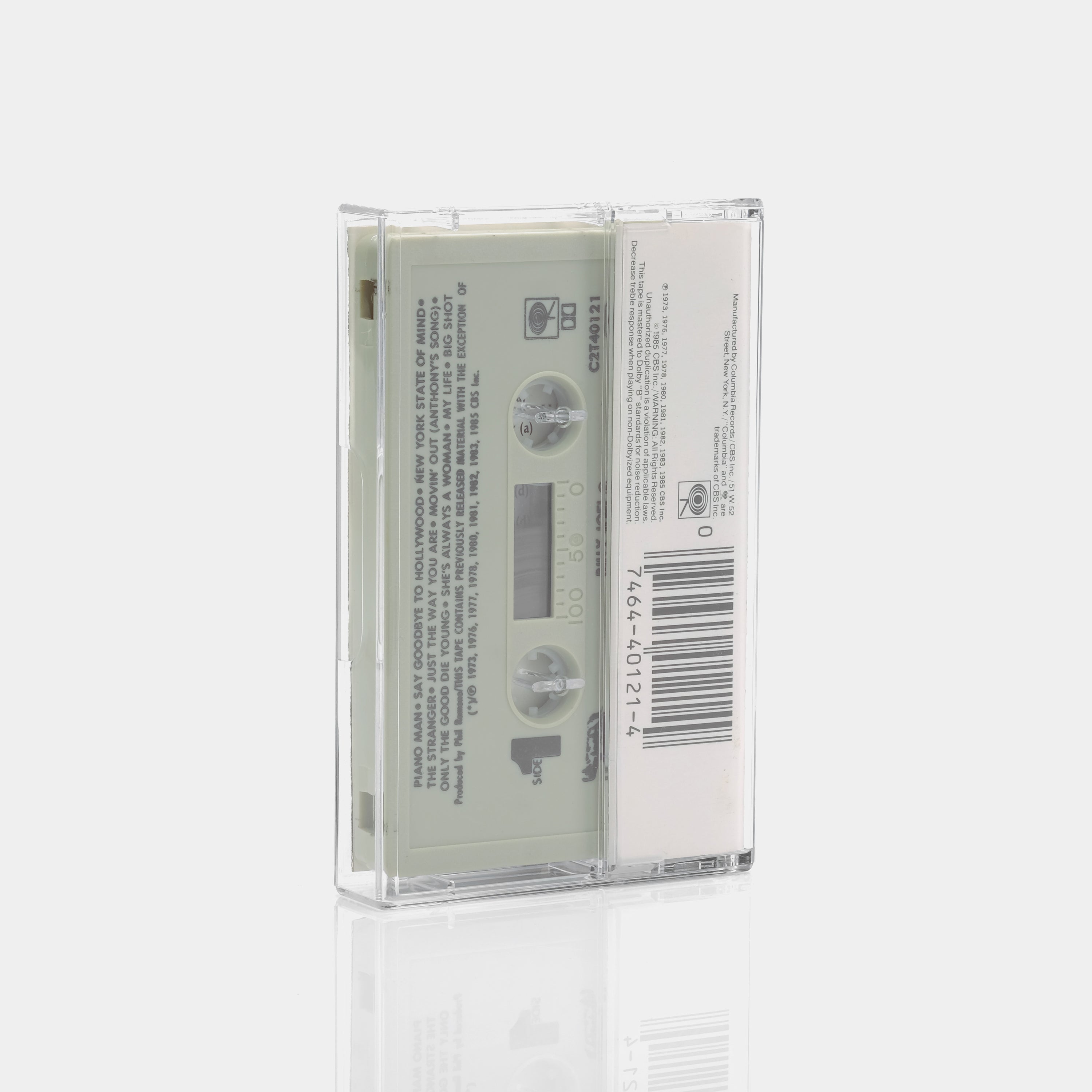 Billy Joel - Greatest Hits Volume I & II Cassette Tape