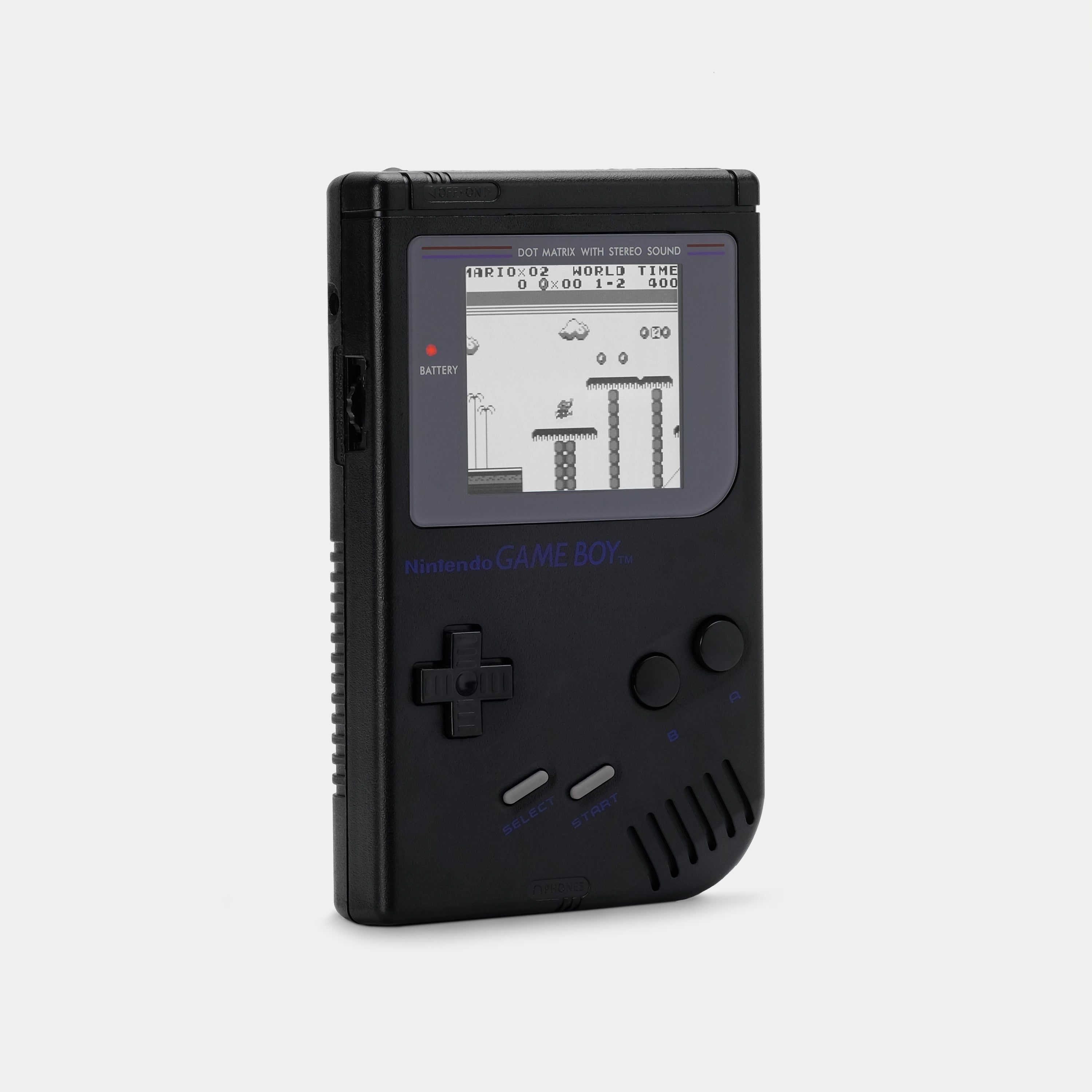 Nintendo Game Boy Black Game Console With Multicolor Backlight