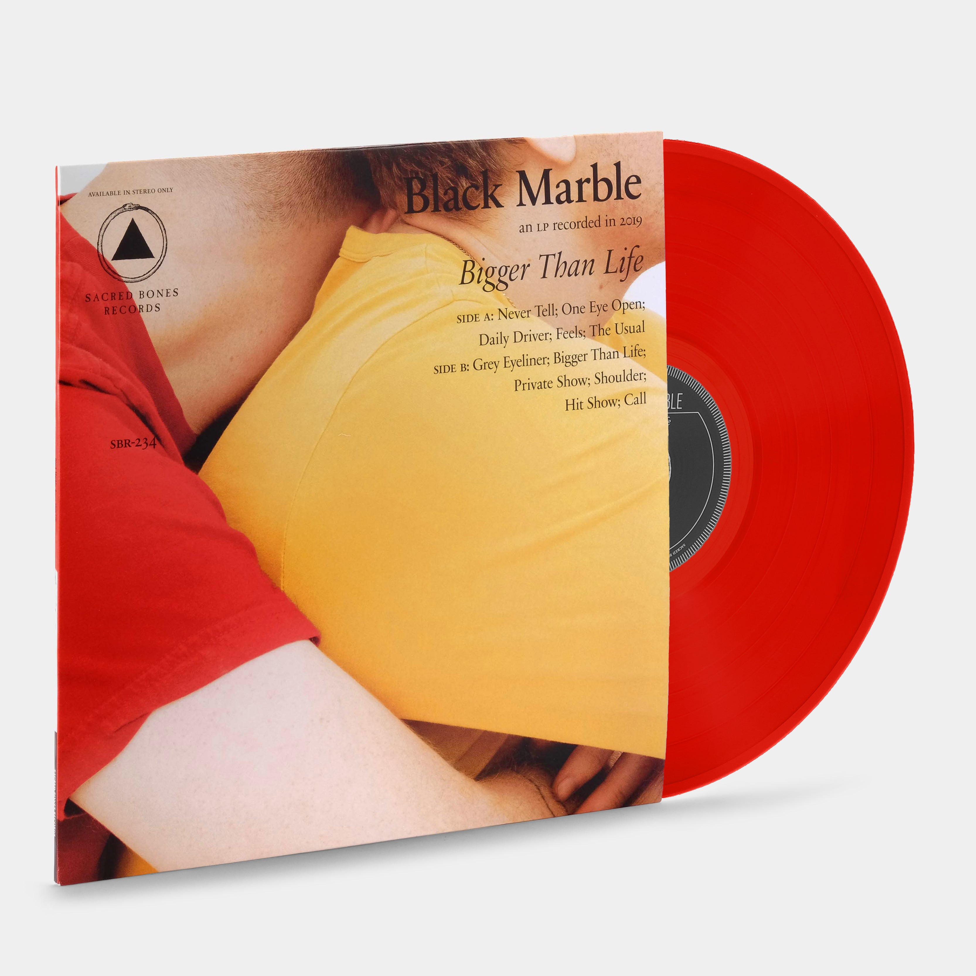 Black Marble - Bigger Than Life LP Red Vinyl Record