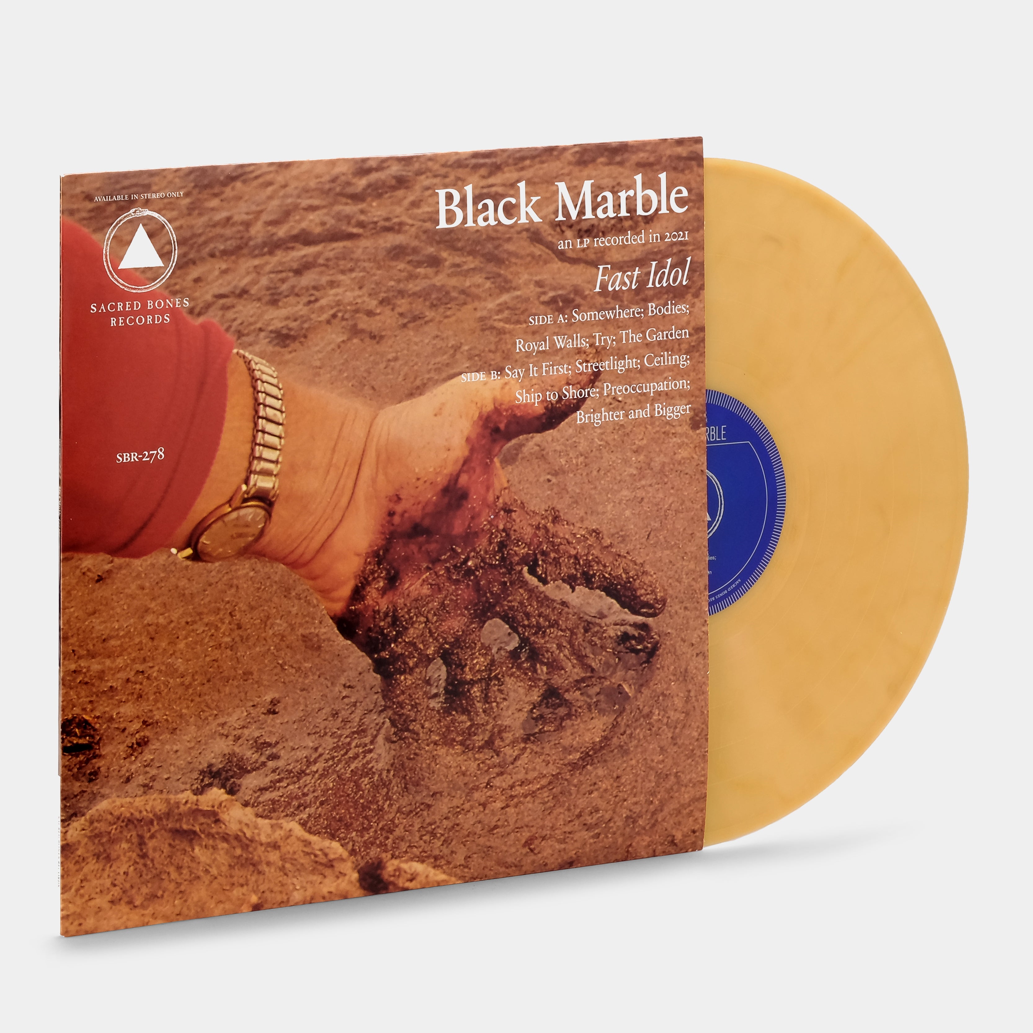 Black Marble - Fast Idol LP Golden Nugget Vinyl Record