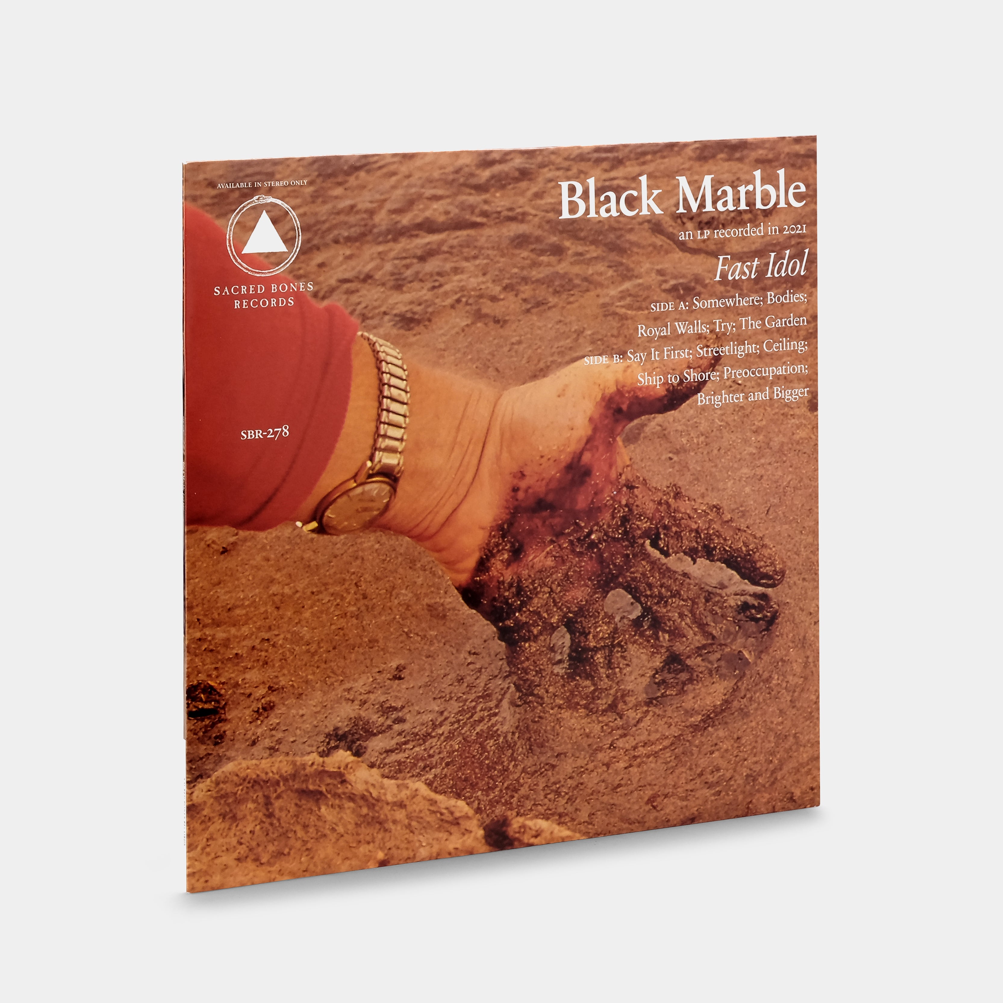 Black Marble - Fast Idol LP Golden Nugget Vinyl Record