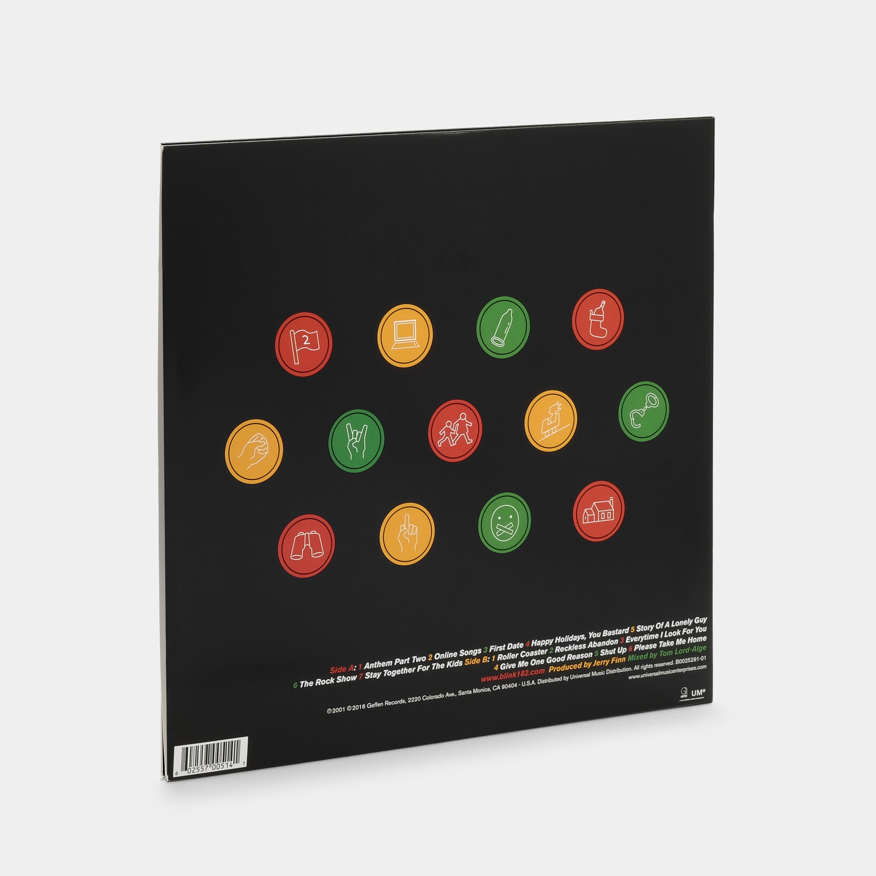 Blink-182 - Take Off Your Pants and Jacket LP Vinyl Record