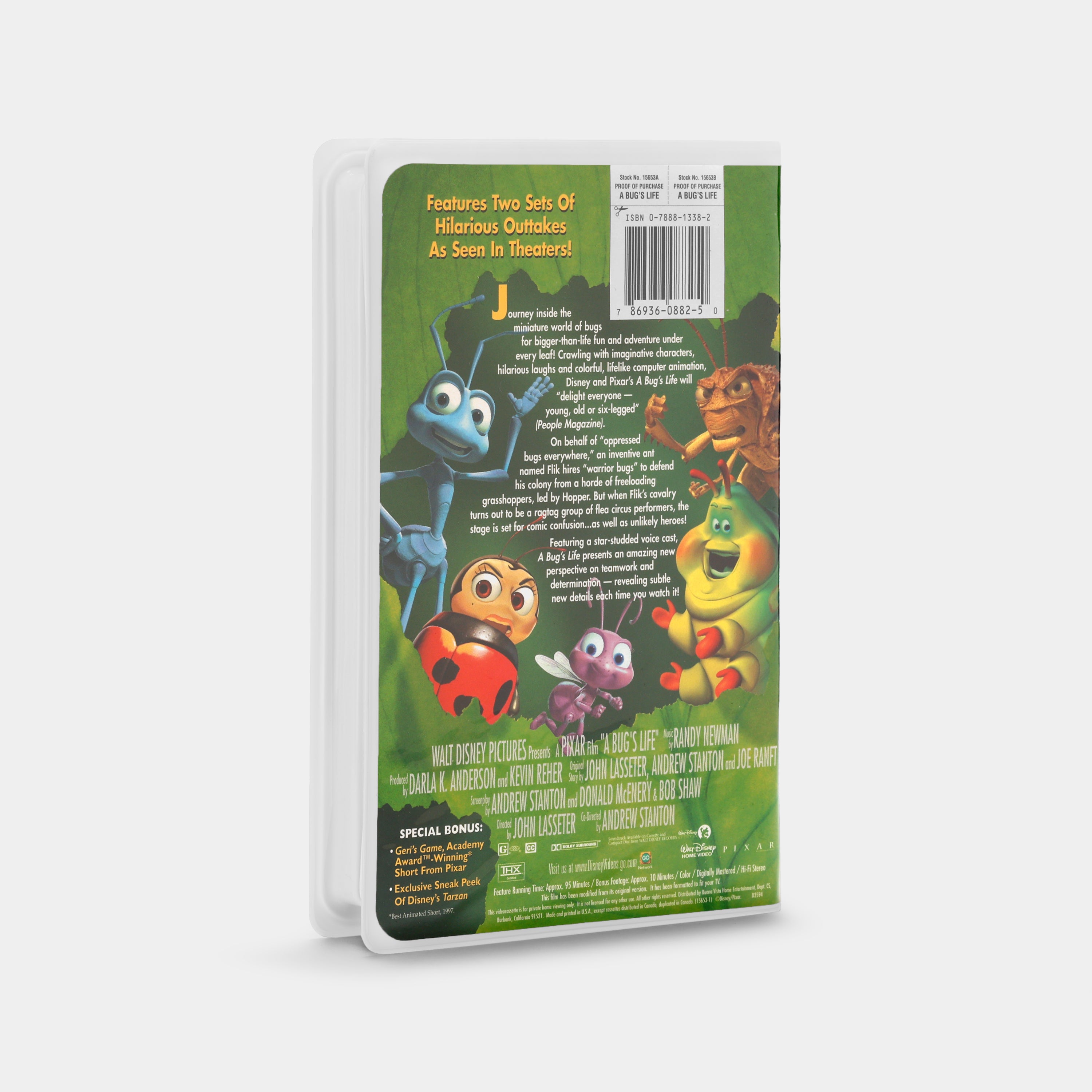 A Bug's Life VHS Tape