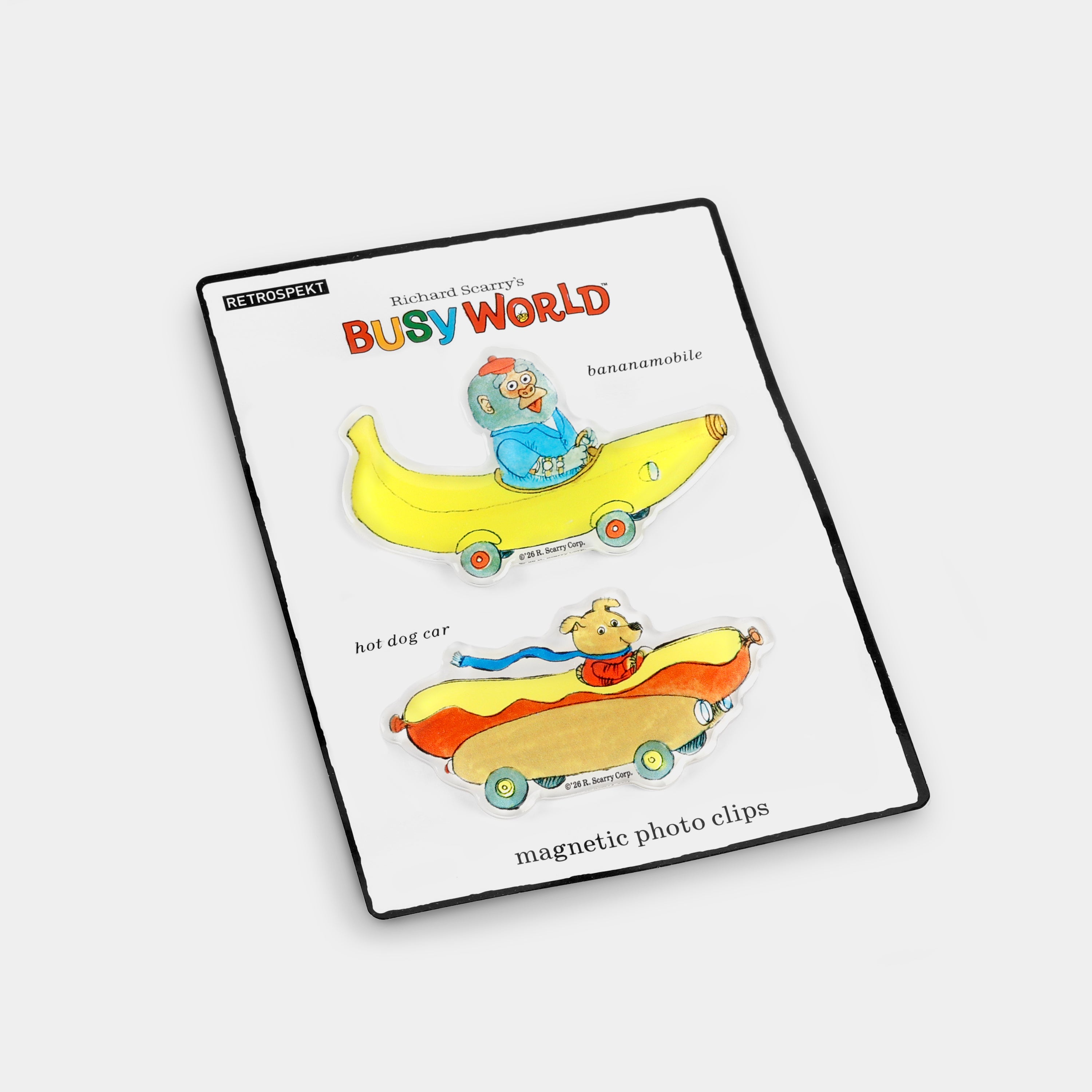 Richard Scarry's Busy World Magnetic Photo Clips