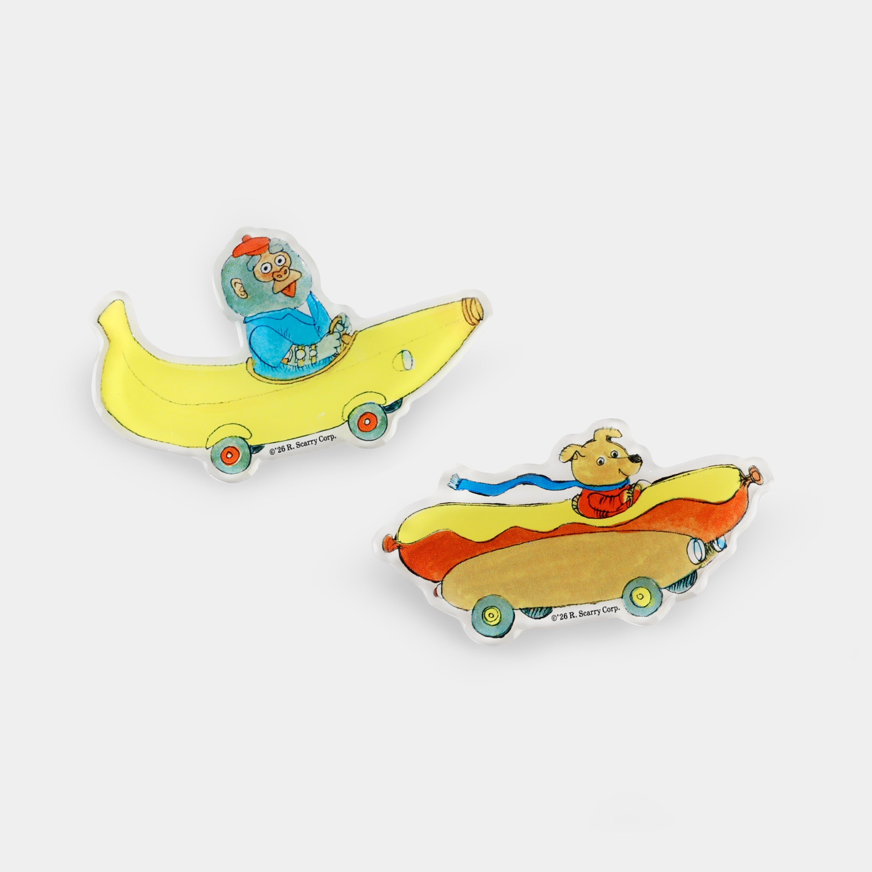 Richard Scarry's Busy World Magnetic Photo Clips