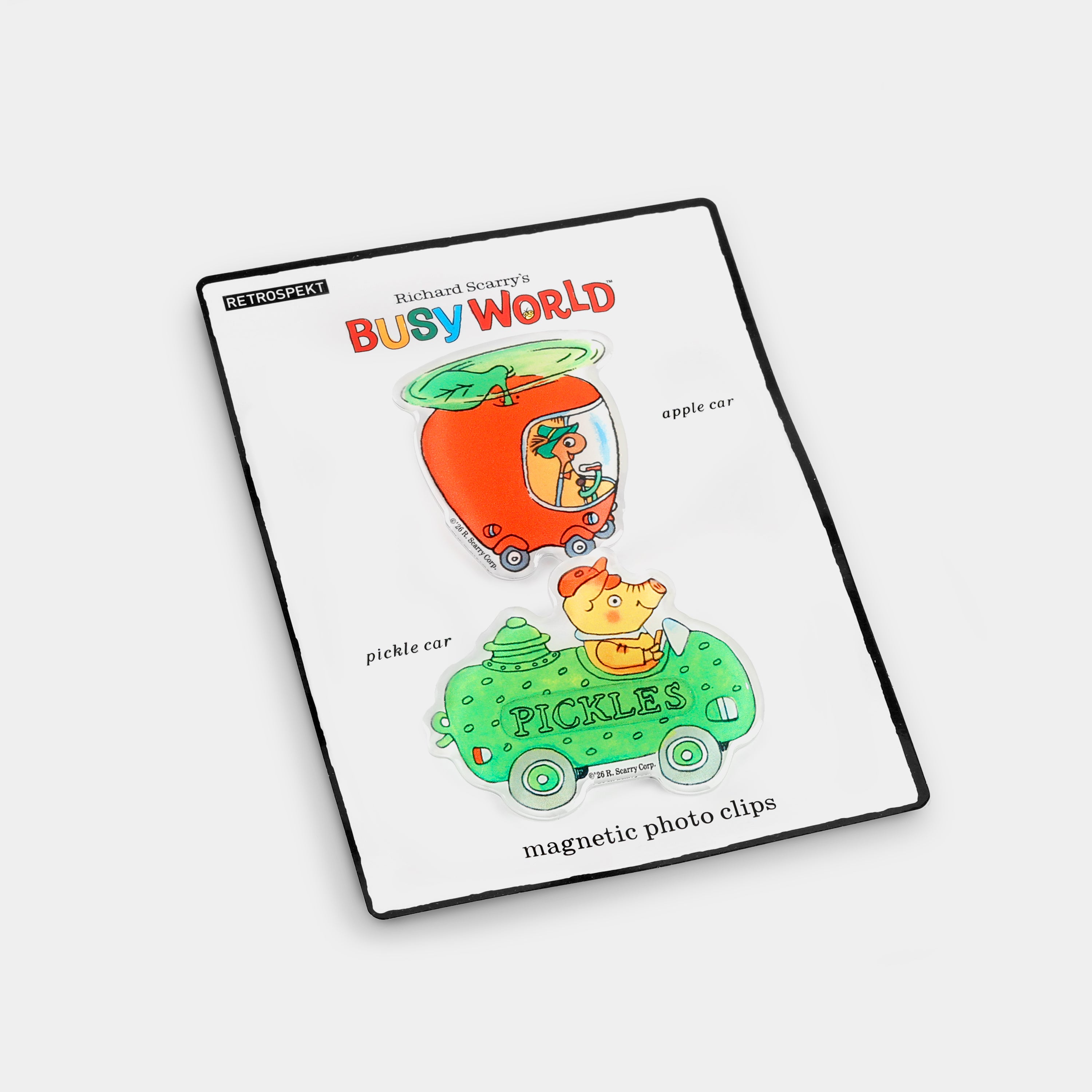 Richard Scarry's Busy World Magnetic Photo Clips