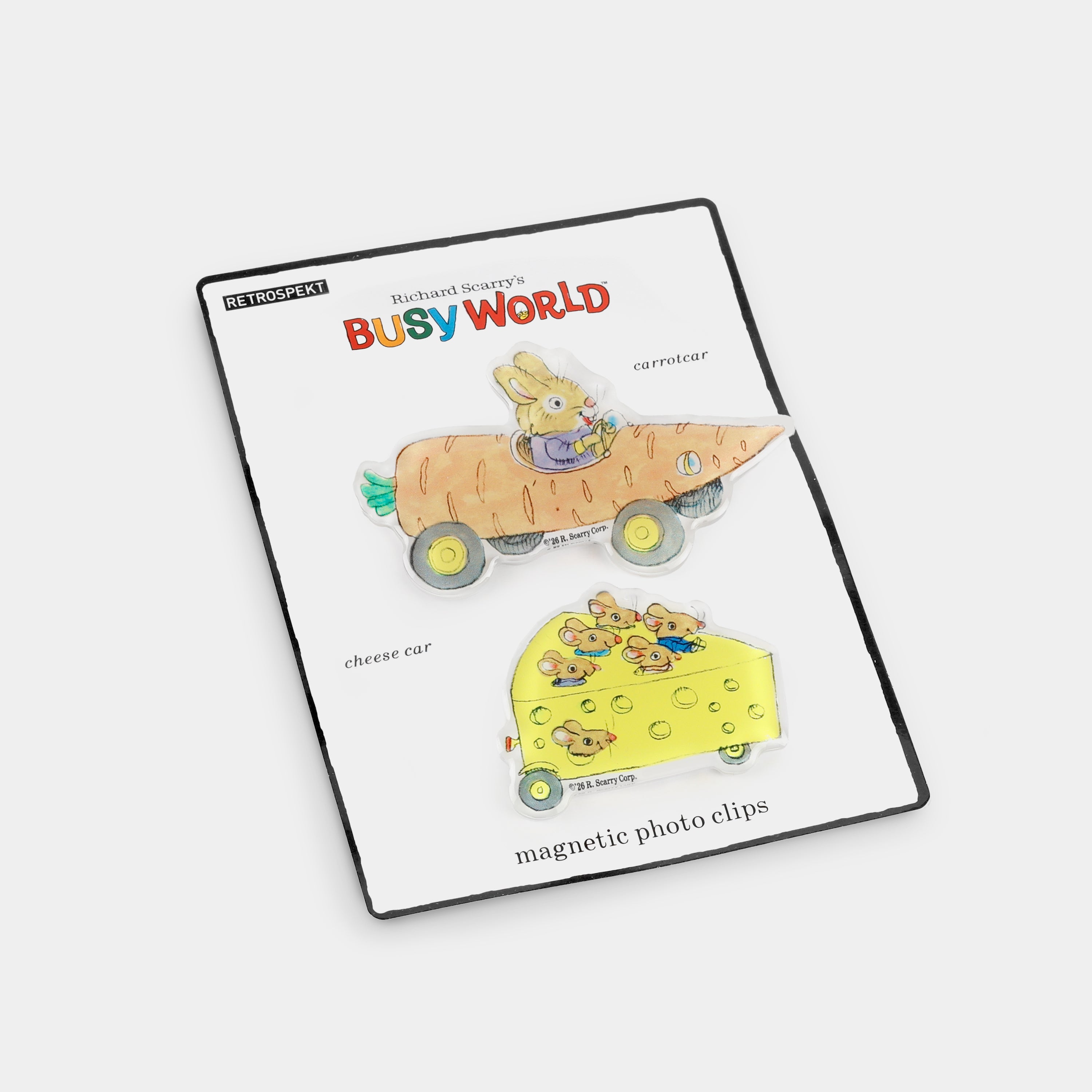 Richard Scarry's Busy World Magnetic Photo Clips