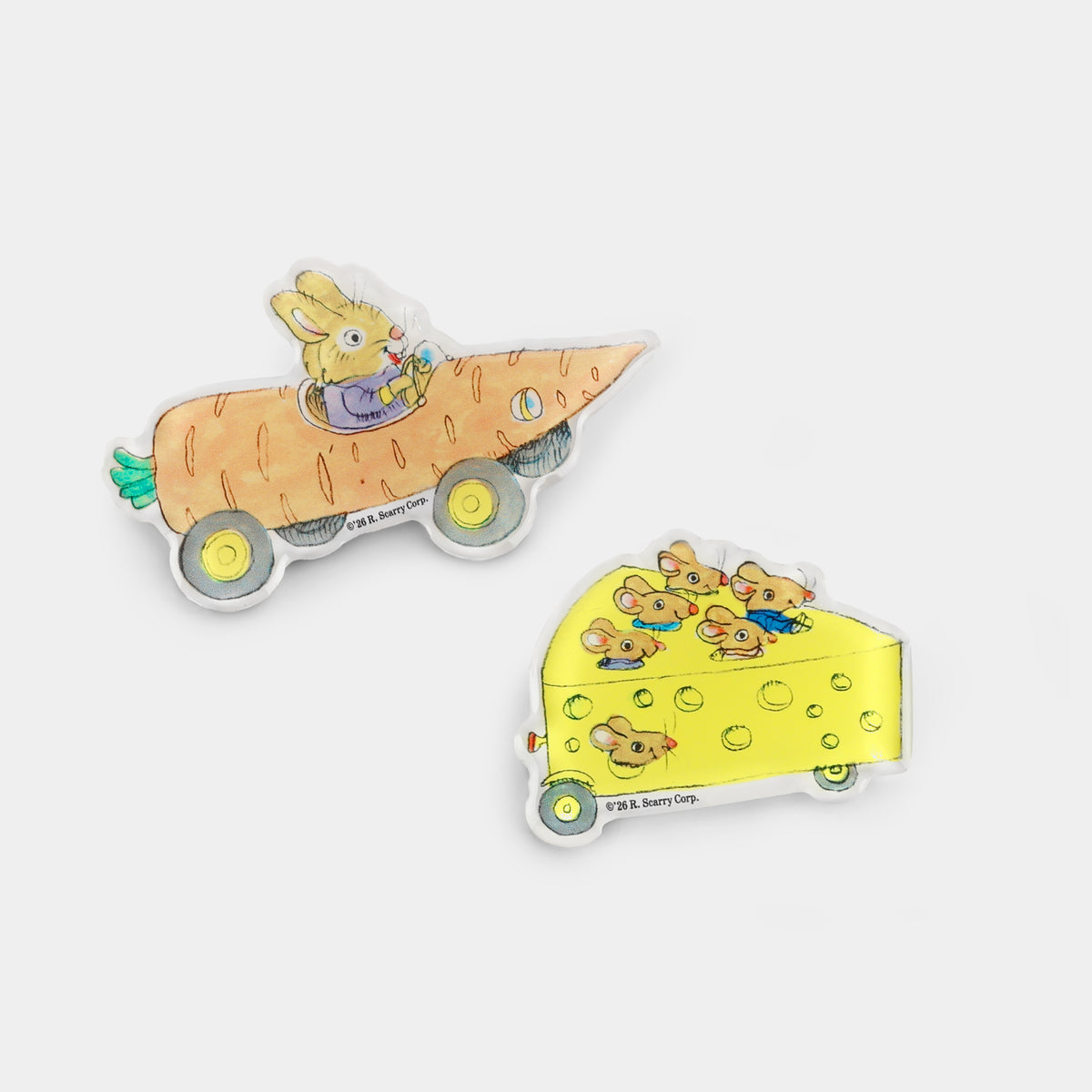 Richard Scarry's Busy World Magnetic Photo Clips