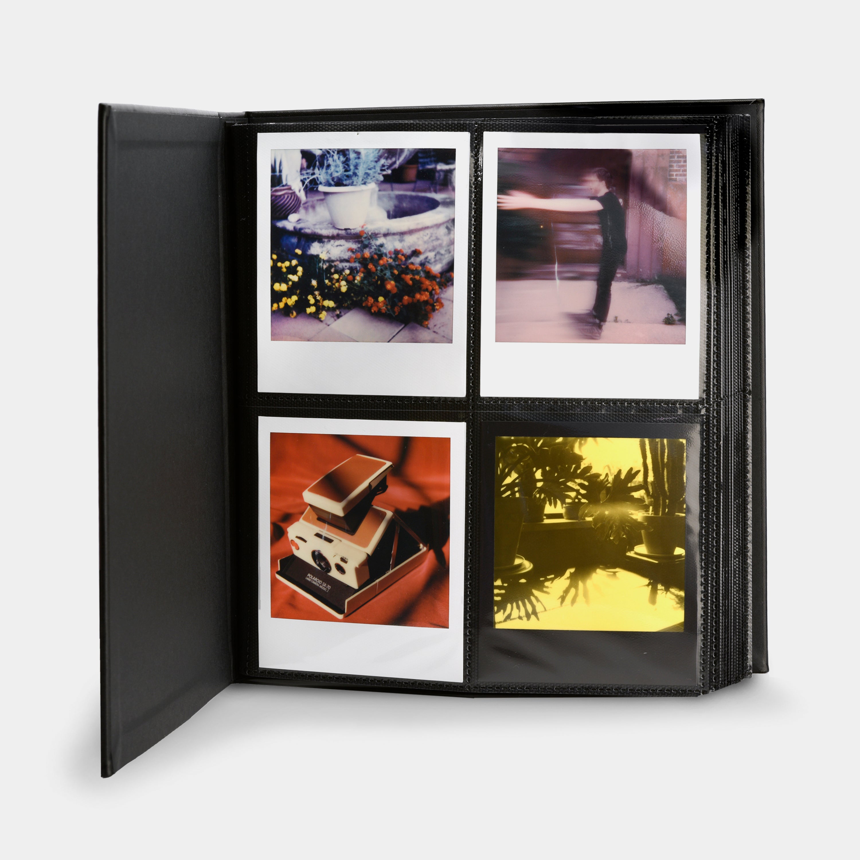 1€85 sur Album photo Polaroid grand format Noir - Album photo