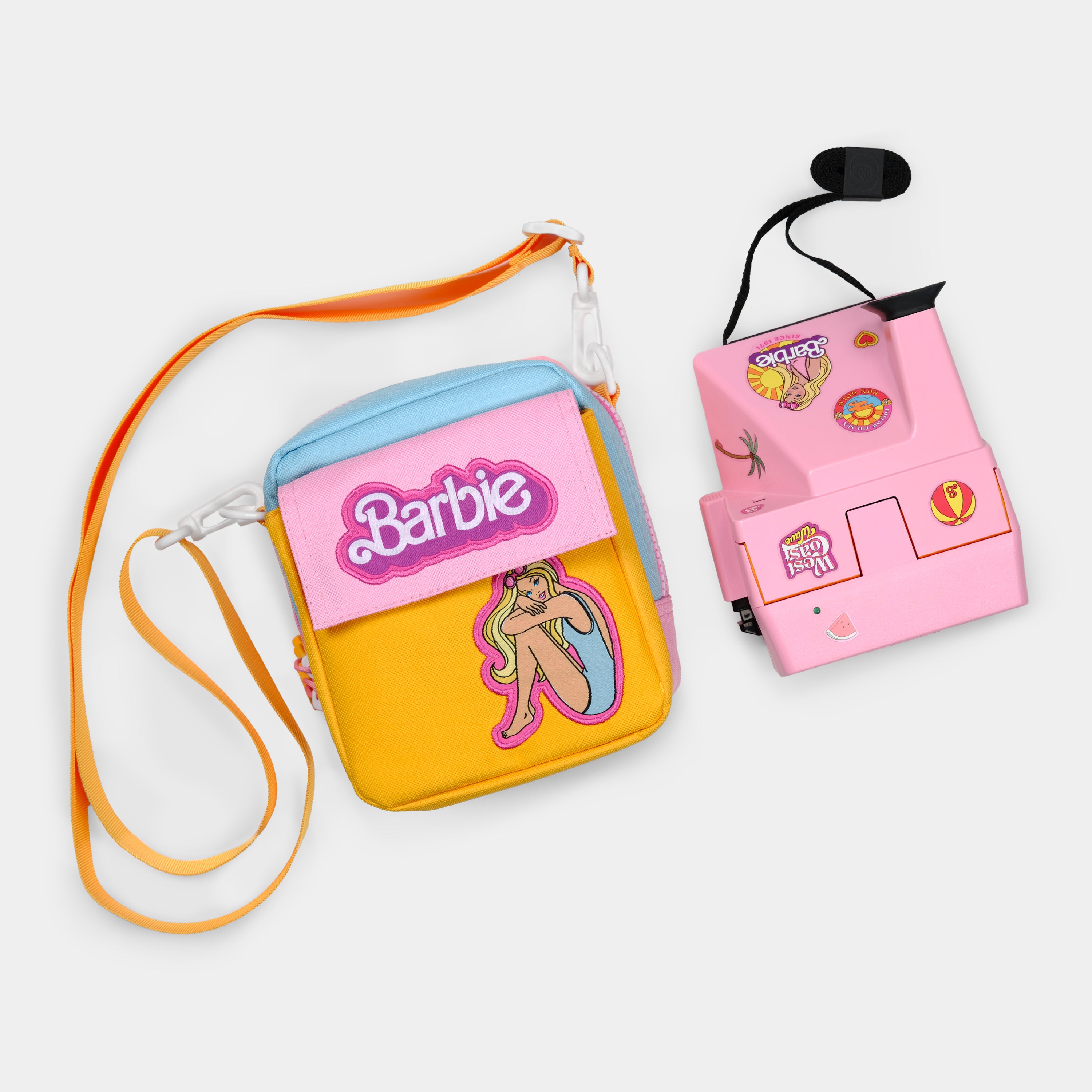 Mattel Barbie Doll Size Pink Retro Barbie Logo Open Style Purse Bag Ac –  The Serendipity Doll Boutique